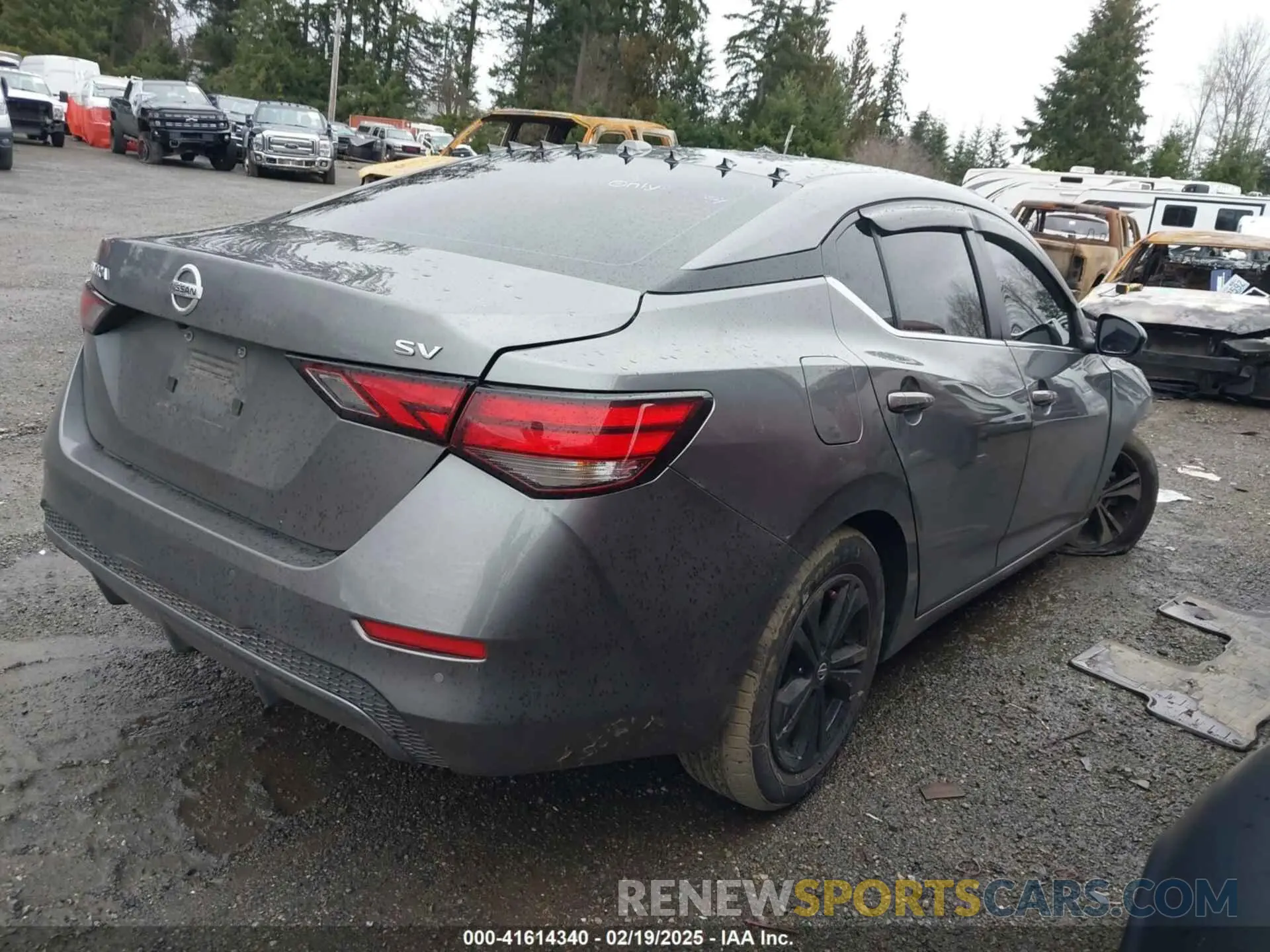 4 Photograph of a damaged car 3N1AB8CV5MY285555 NISSAN SENTRA 2021