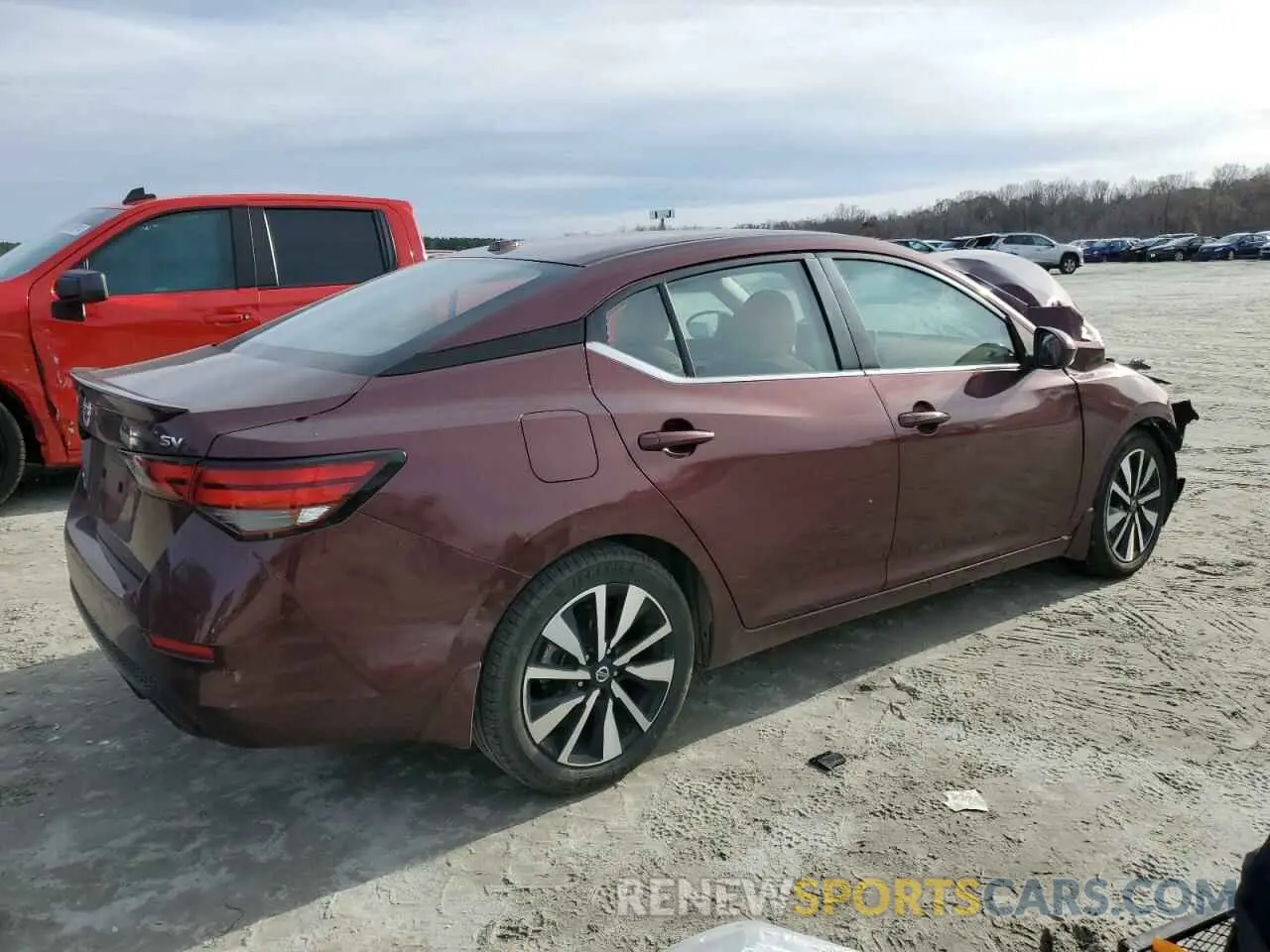 3 Photograph of a damaged car 3N1AB8CV5MY296782 NISSAN SENTRA 2021