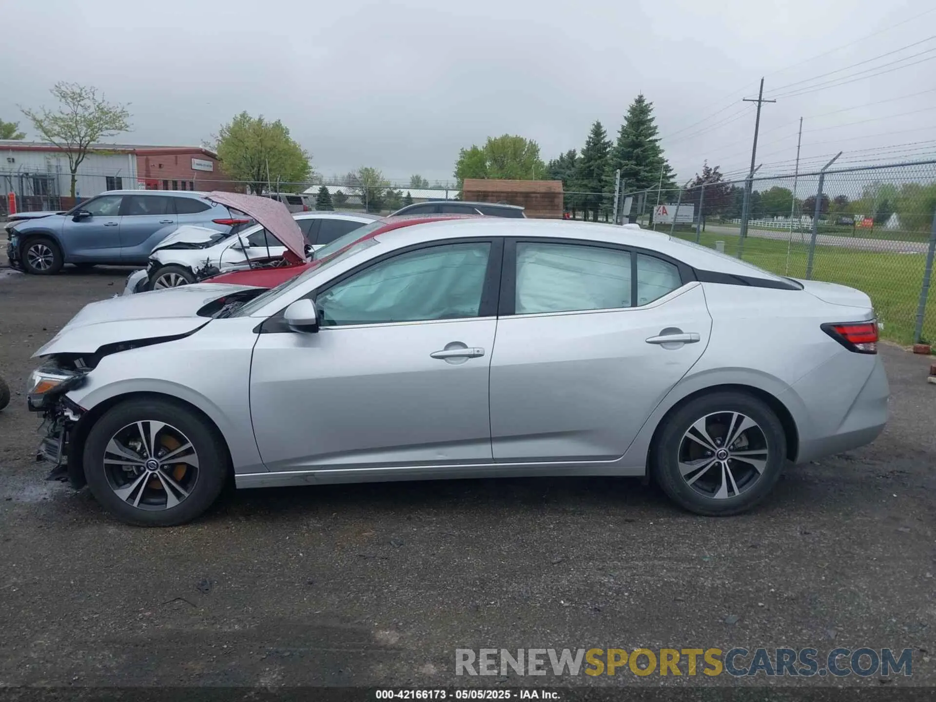 15 Photograph of a damaged car 3N1AB8CV5MY301298 NISSAN SENTRA 2021