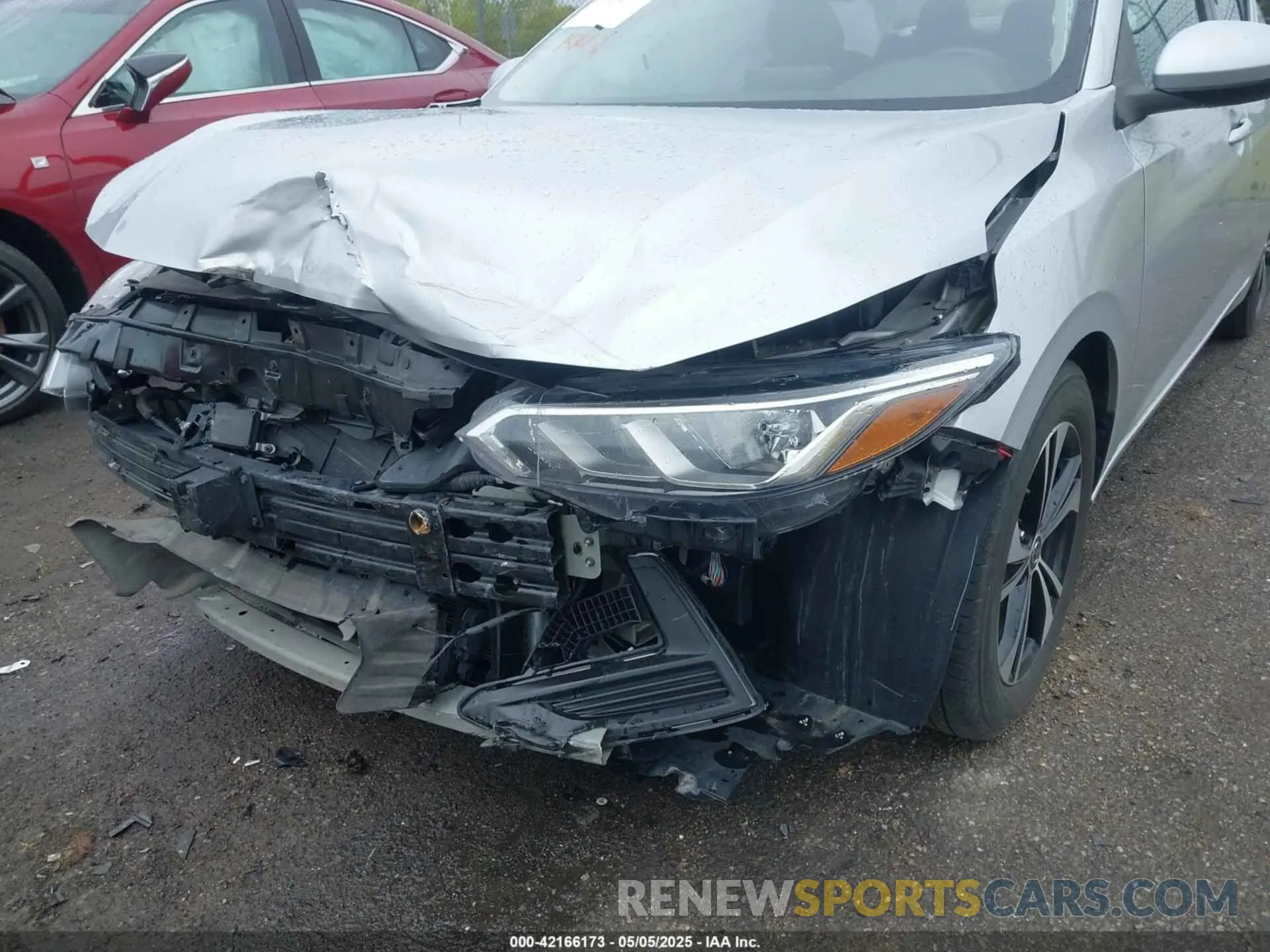6 Photograph of a damaged car 3N1AB8CV5MY301298 NISSAN SENTRA 2021