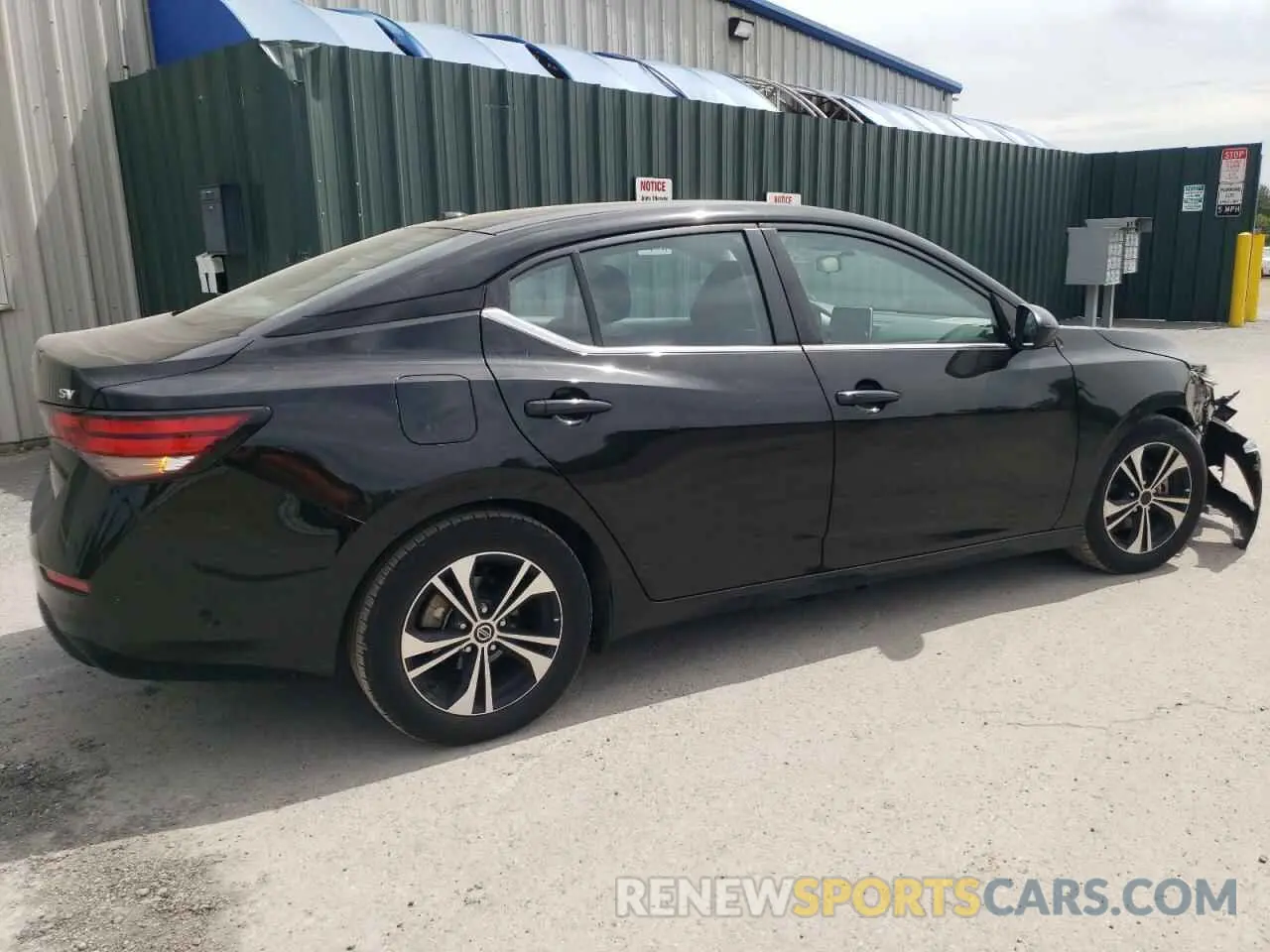 3 Photograph of a damaged car 3N1AB8CV5MY306016 NISSAN SENTRA 2021