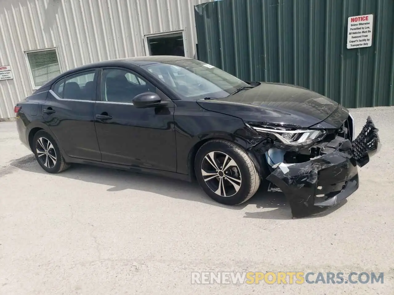 4 Photograph of a damaged car 3N1AB8CV5MY306016 NISSAN SENTRA 2021