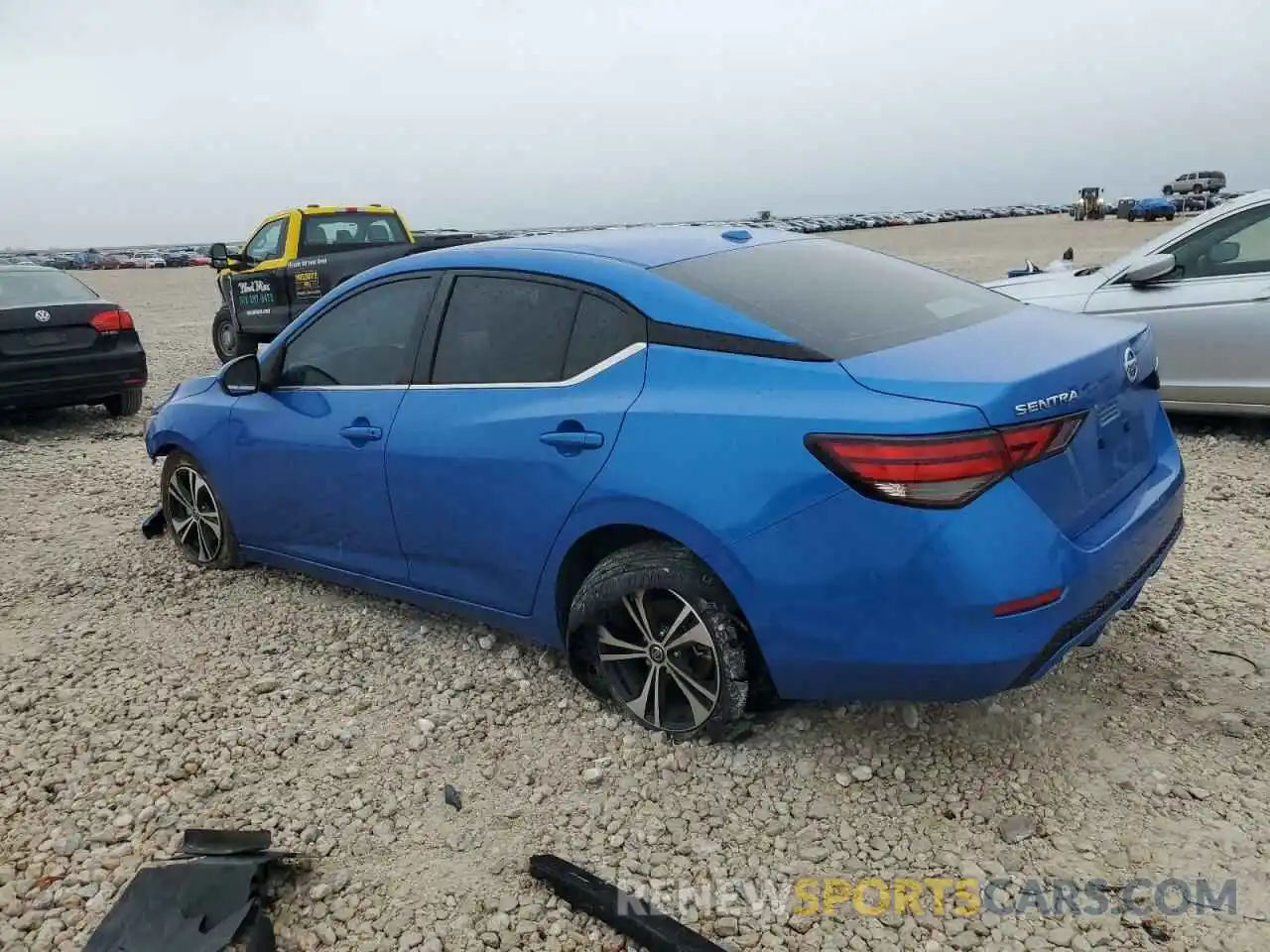 2 Photograph of a damaged car 3N1AB8CV5MY314665 NISSAN SENTRA 2021