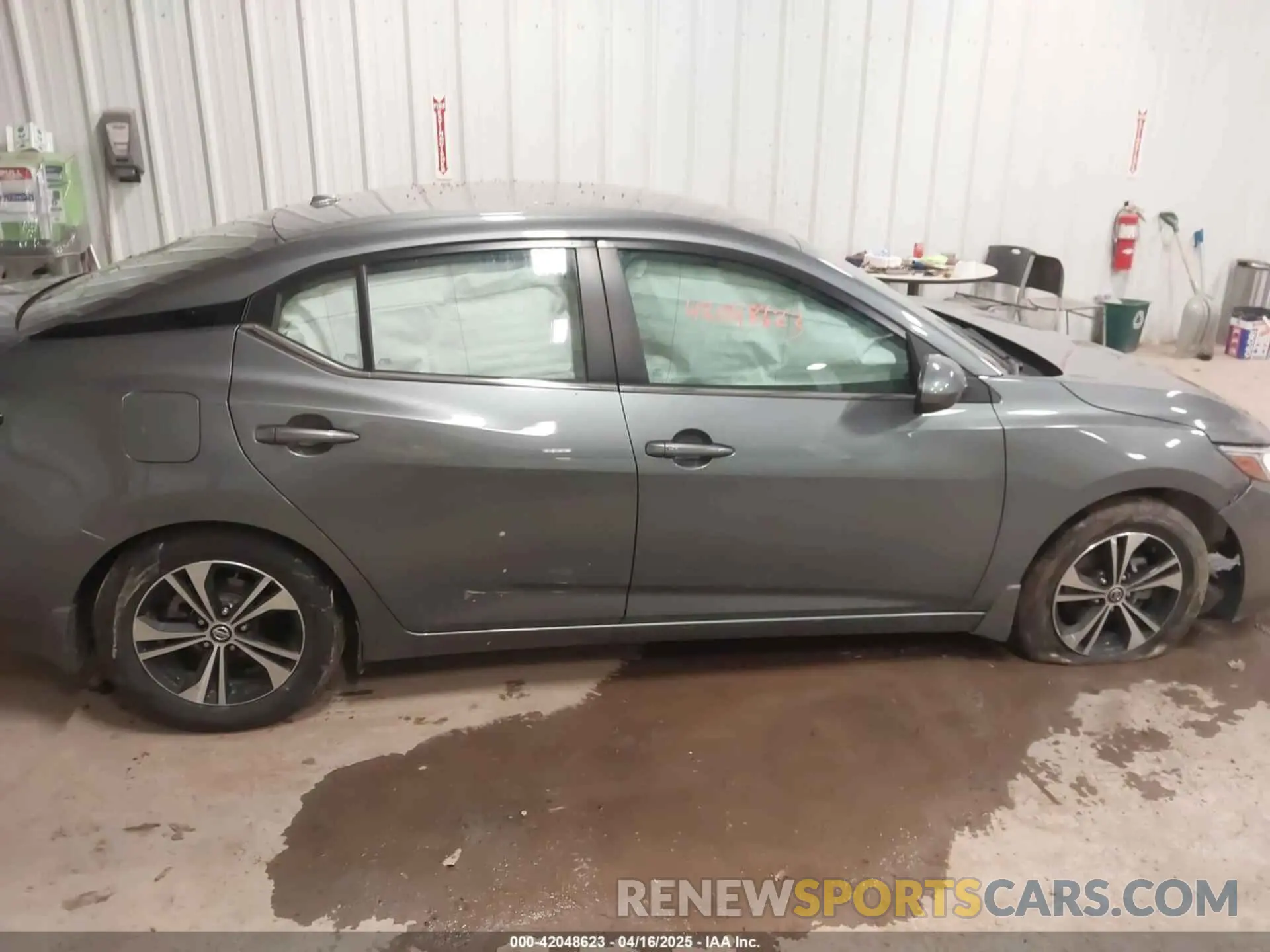 13 Photograph of a damaged car 3N1AB8CV5MY316643 NISSAN SENTRA 2021
