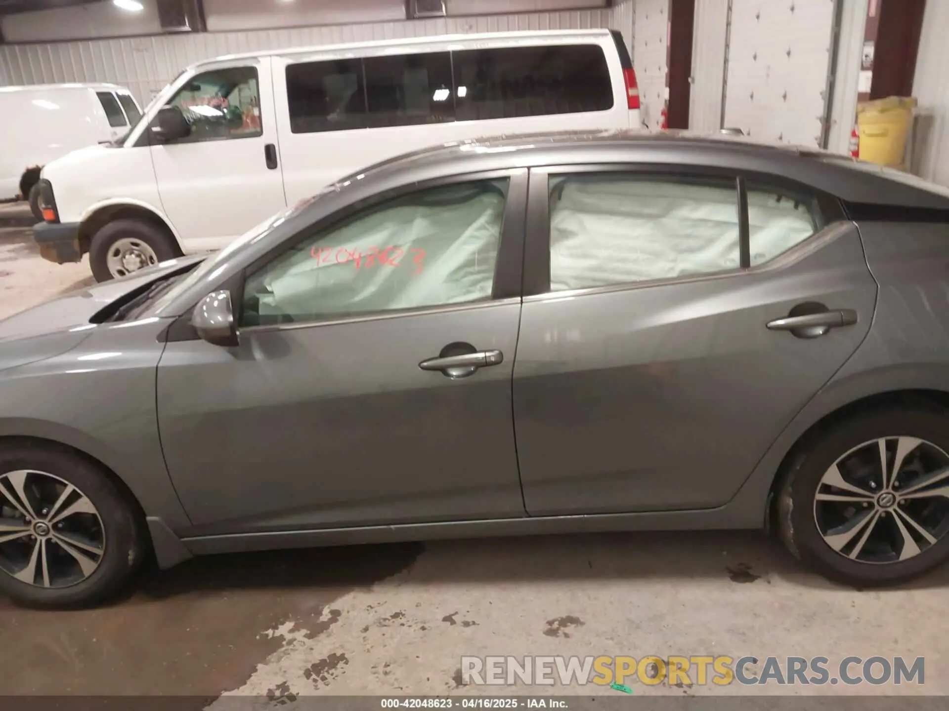14 Photograph of a damaged car 3N1AB8CV5MY316643 NISSAN SENTRA 2021