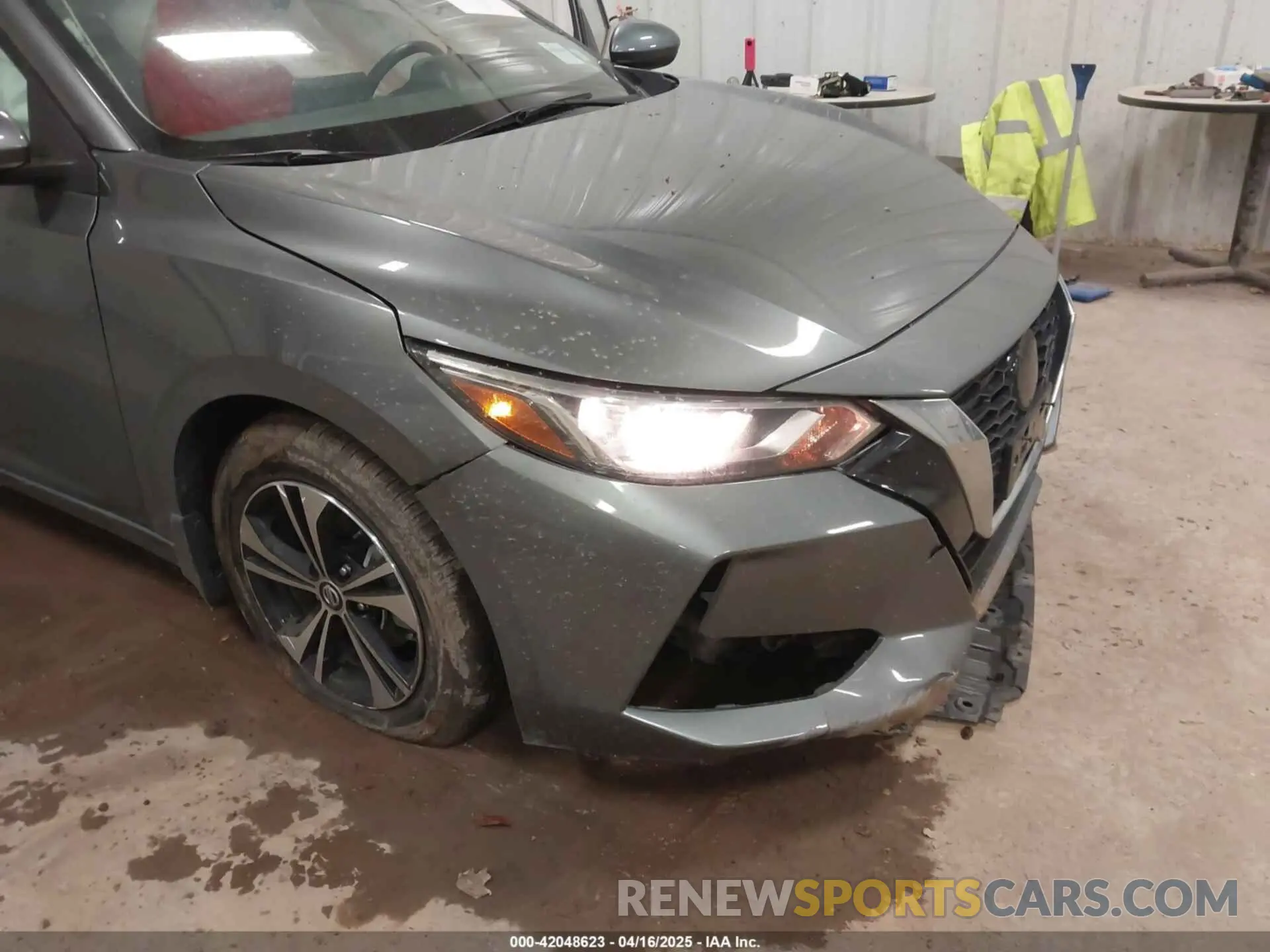 6 Photograph of a damaged car 3N1AB8CV5MY316643 NISSAN SENTRA 2021