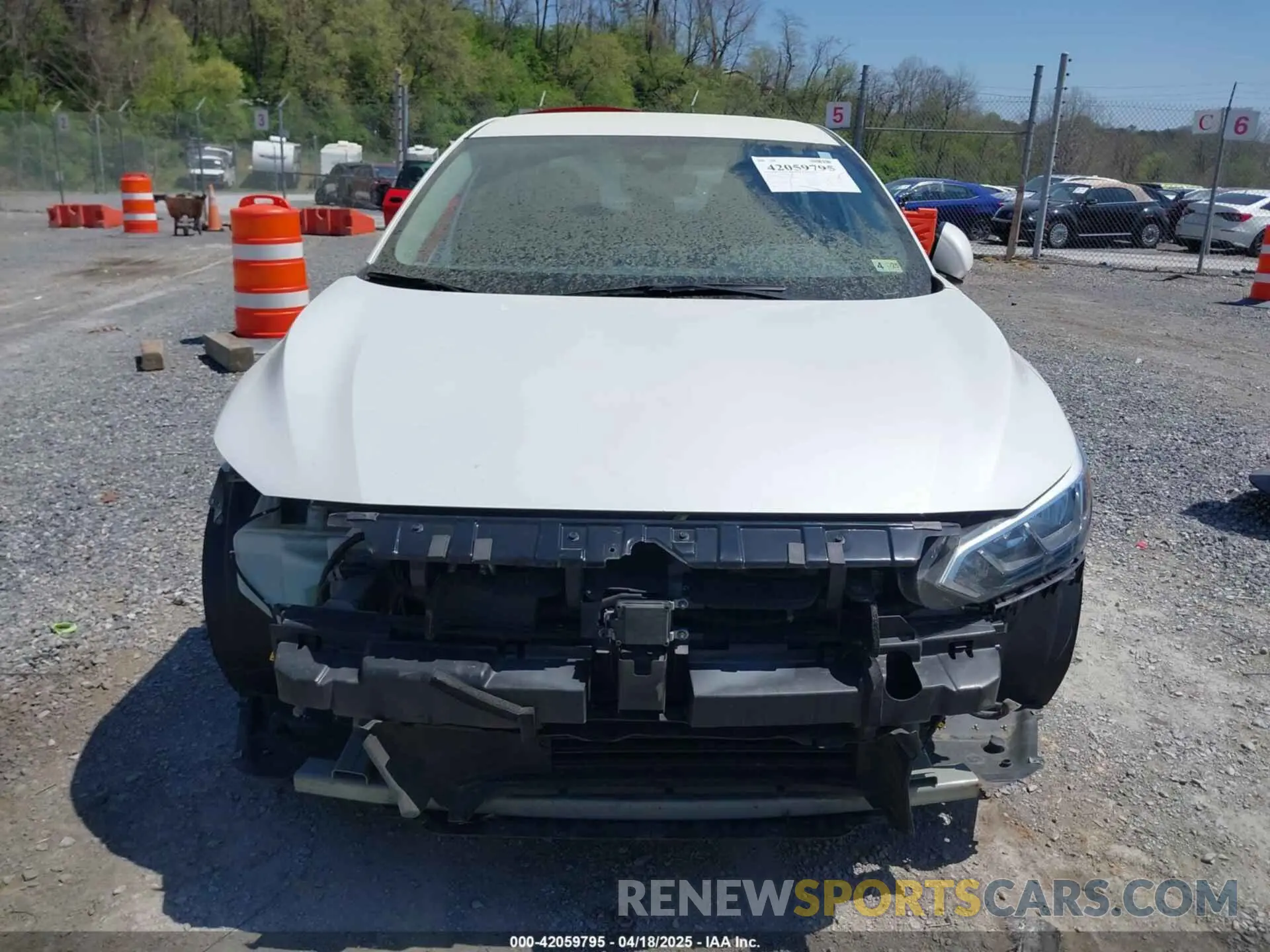 12 Photograph of a damaged car 3N1AB8CV5MY322801 NISSAN SENTRA 2021