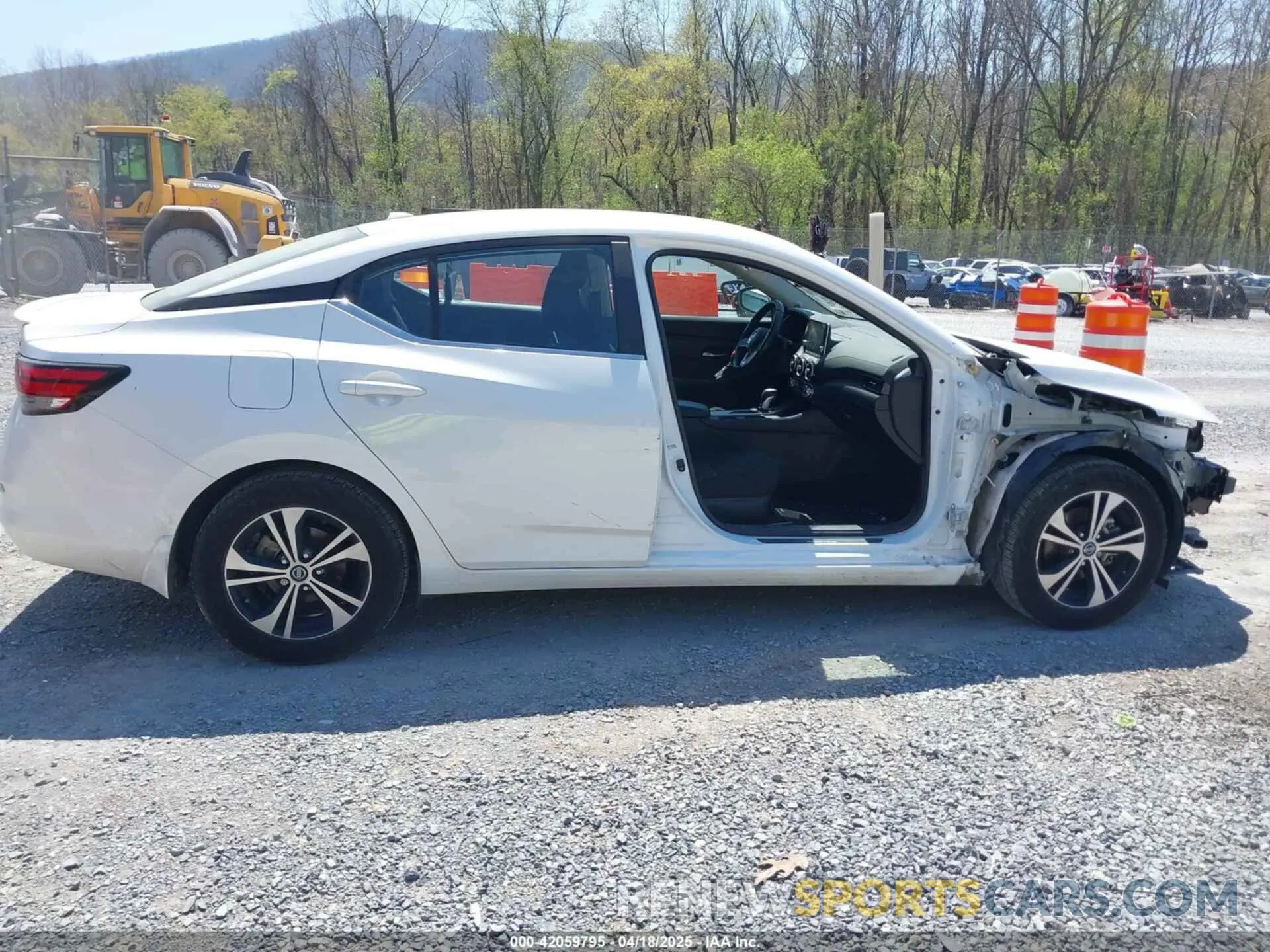 13 Photograph of a damaged car 3N1AB8CV5MY322801 NISSAN SENTRA 2021