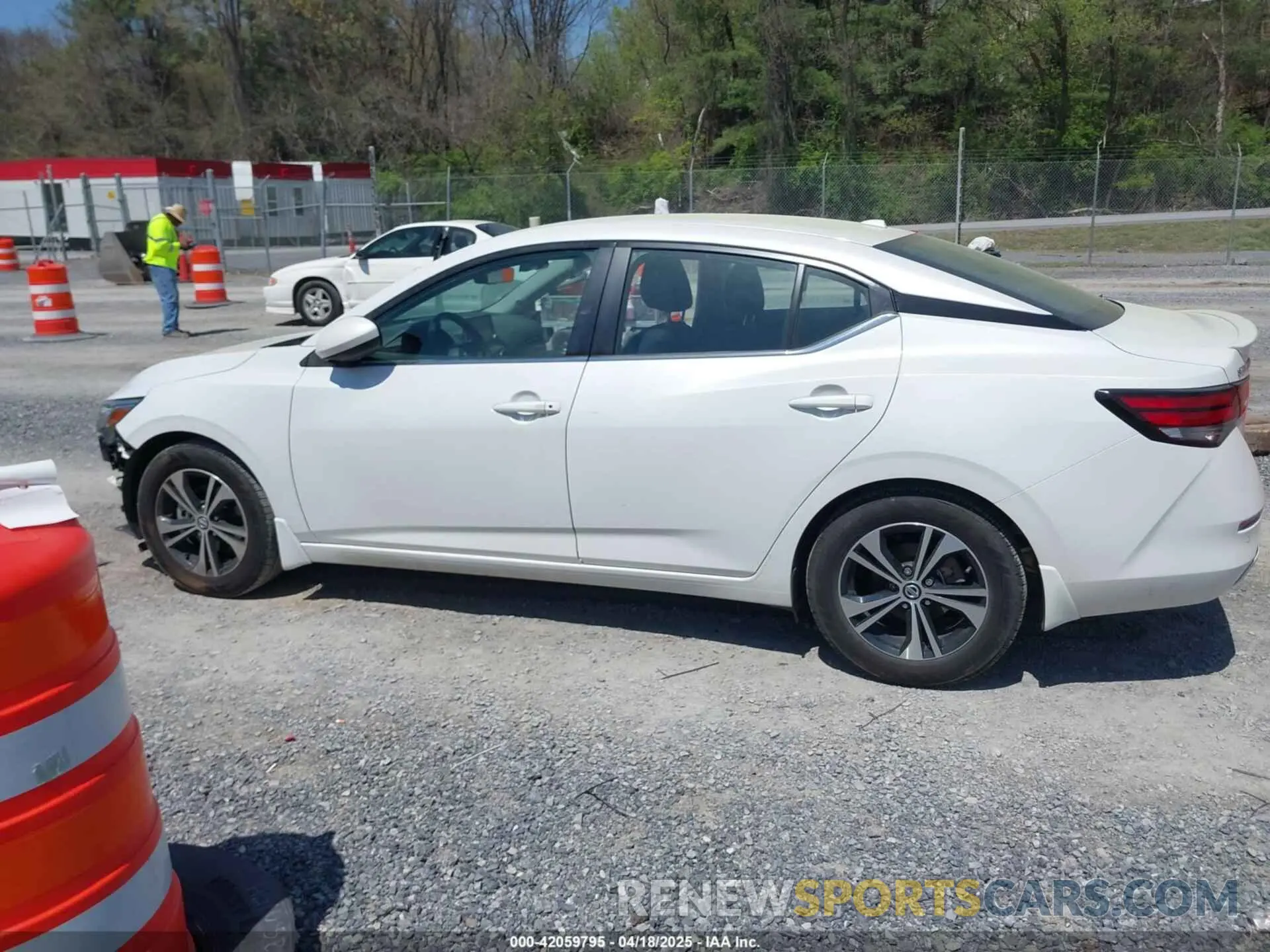 14 Photograph of a damaged car 3N1AB8CV5MY322801 NISSAN SENTRA 2021