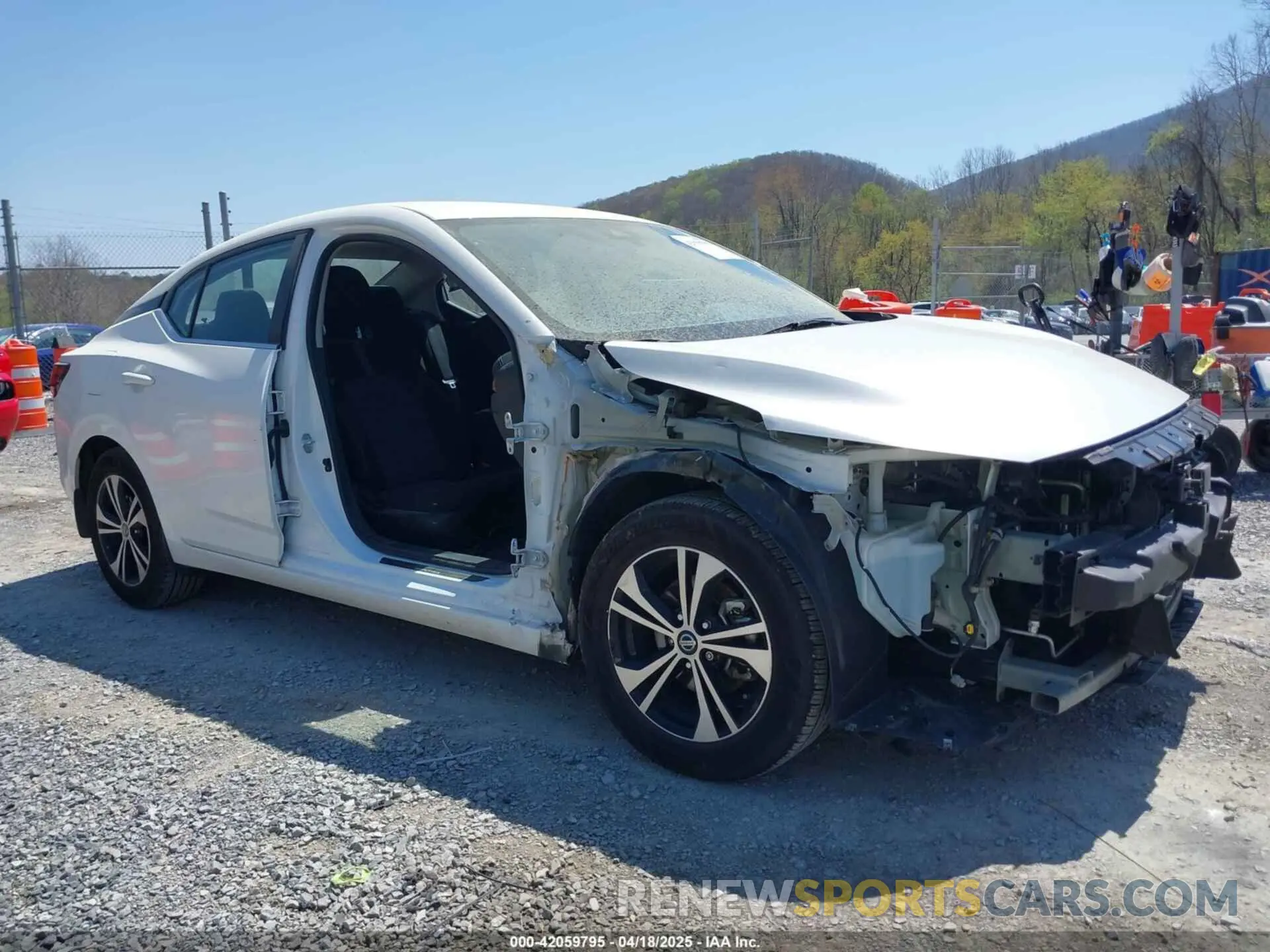 6 Photograph of a damaged car 3N1AB8CV5MY322801 NISSAN SENTRA 2021
