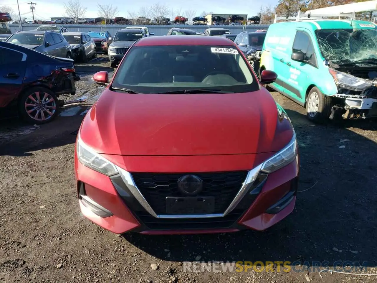 5 Photograph of a damaged car 3N1AB8CV5MY330820 NISSAN SENTRA 2021