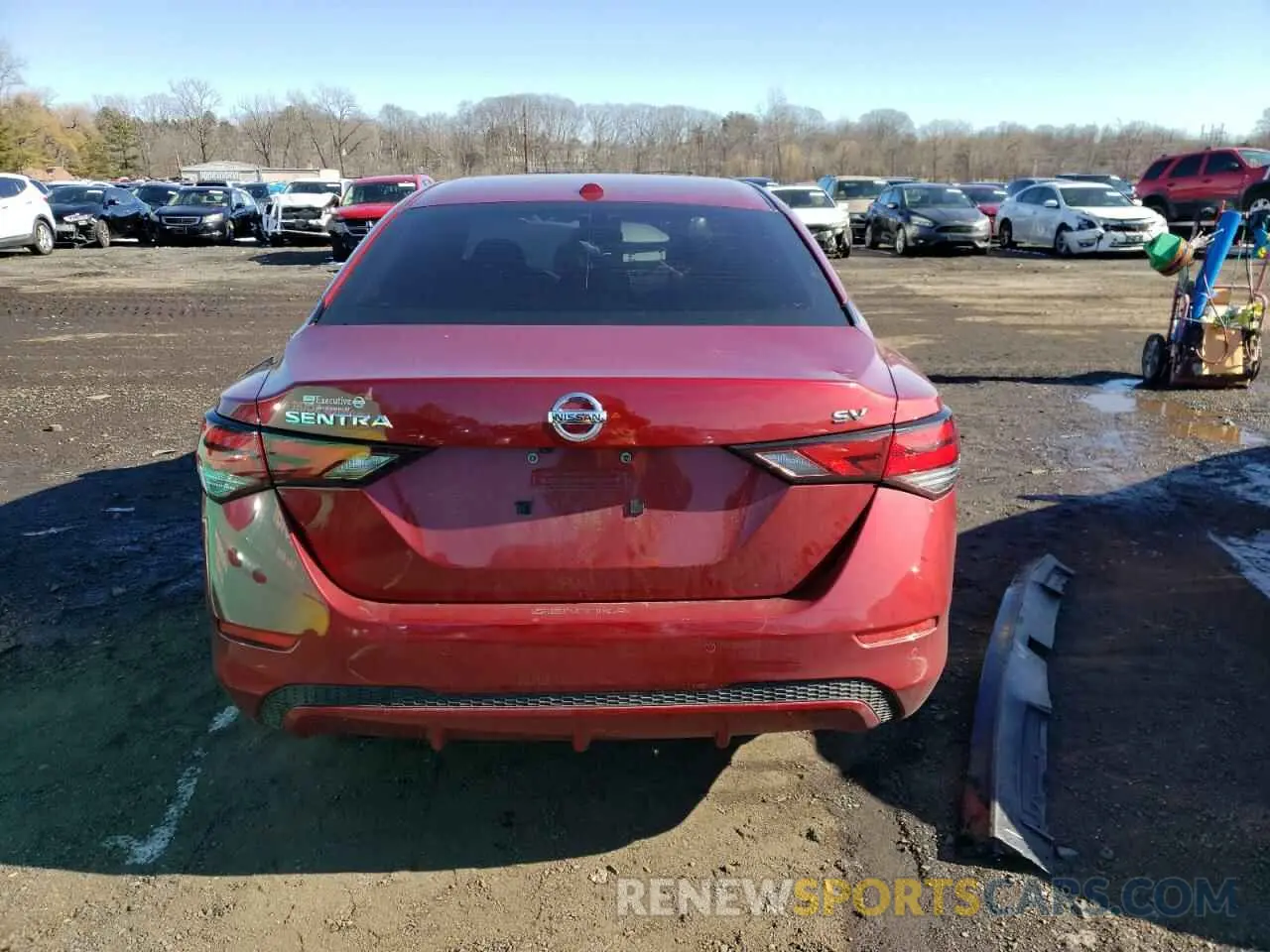 6 Photograph of a damaged car 3N1AB8CV5MY330820 NISSAN SENTRA 2021