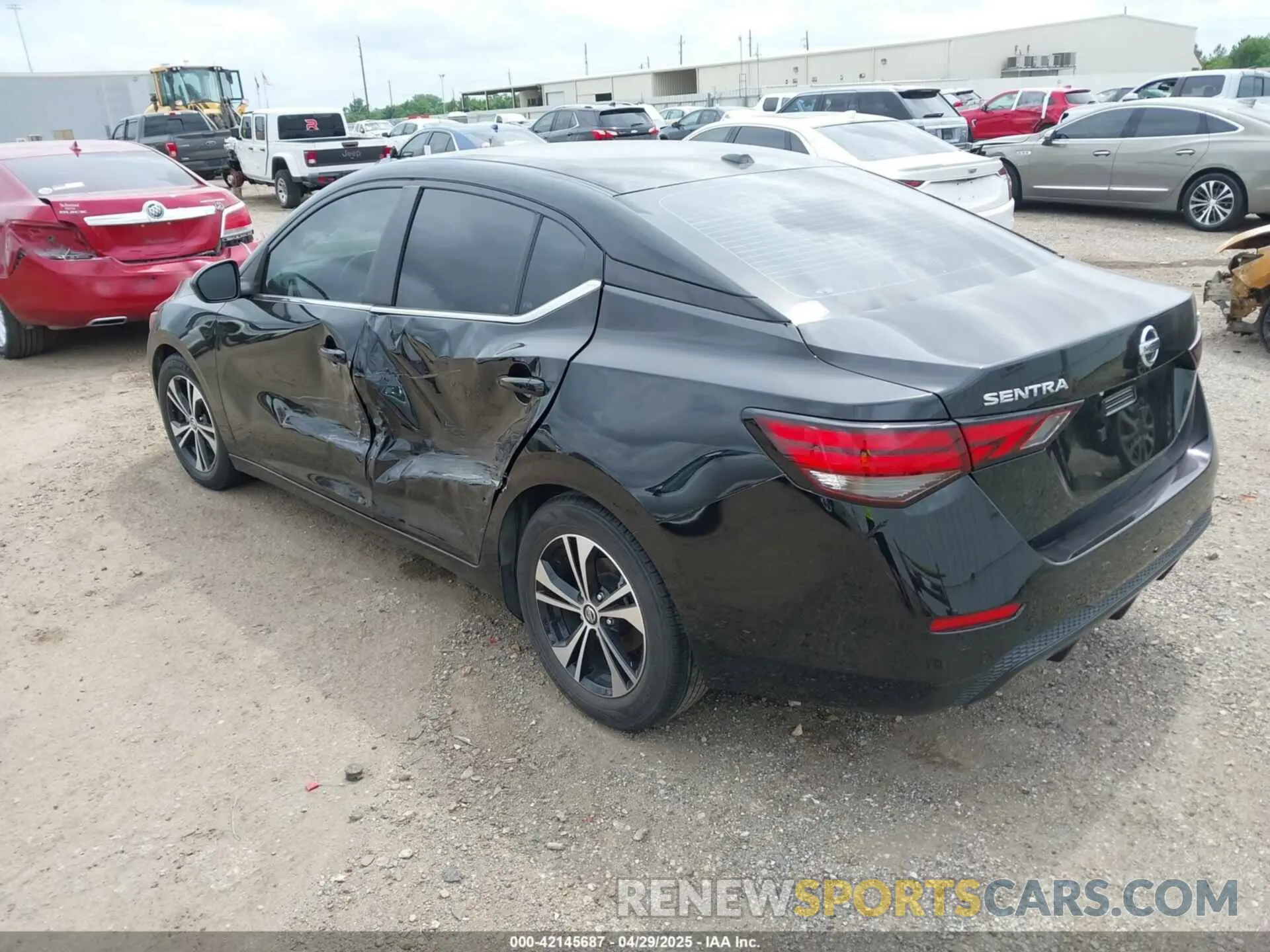 3 Photograph of a damaged car 3N1AB8CV6MY200884 NISSAN SENTRA 2021