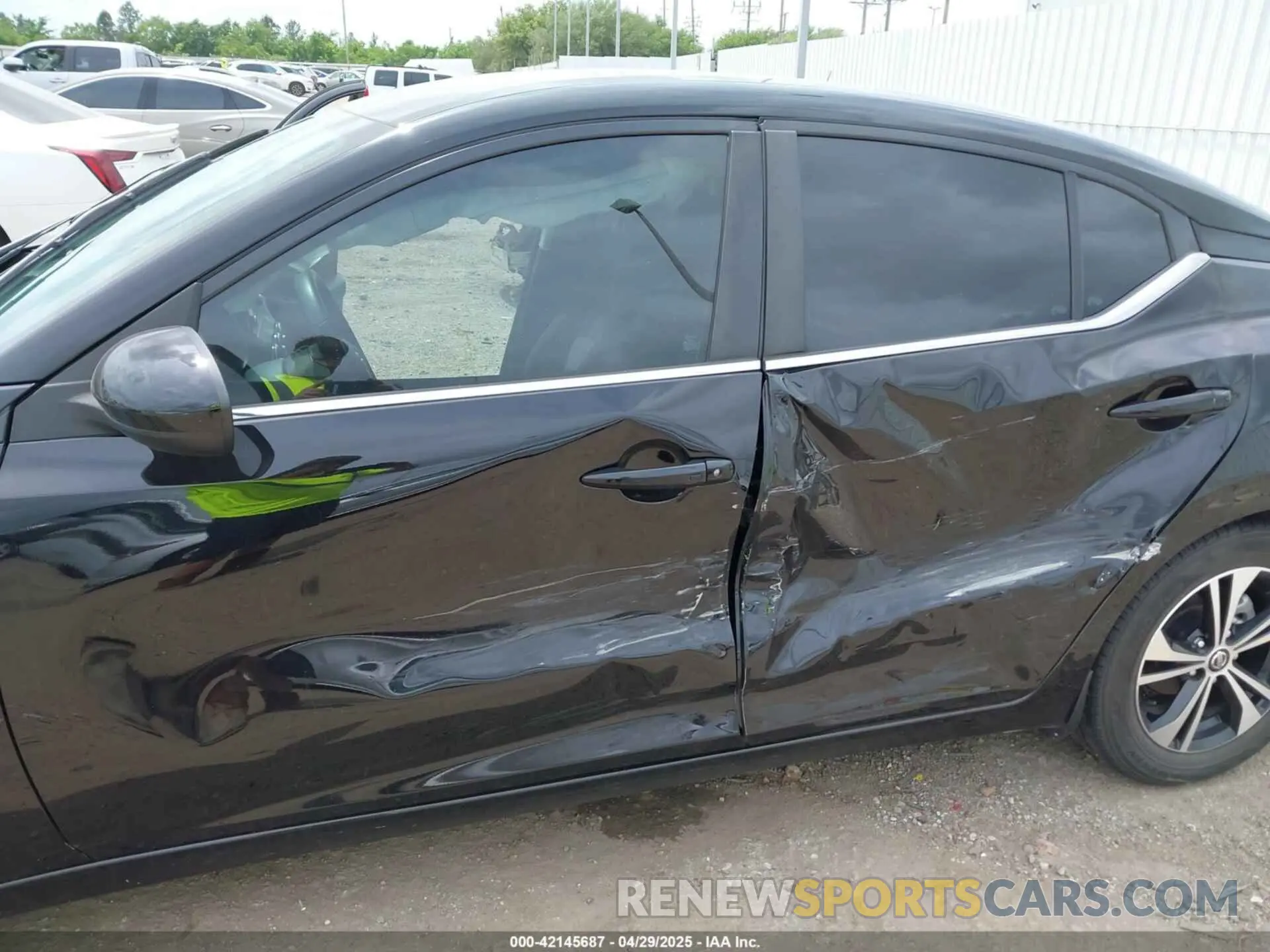 6 Photograph of a damaged car 3N1AB8CV6MY200884 NISSAN SENTRA 2021