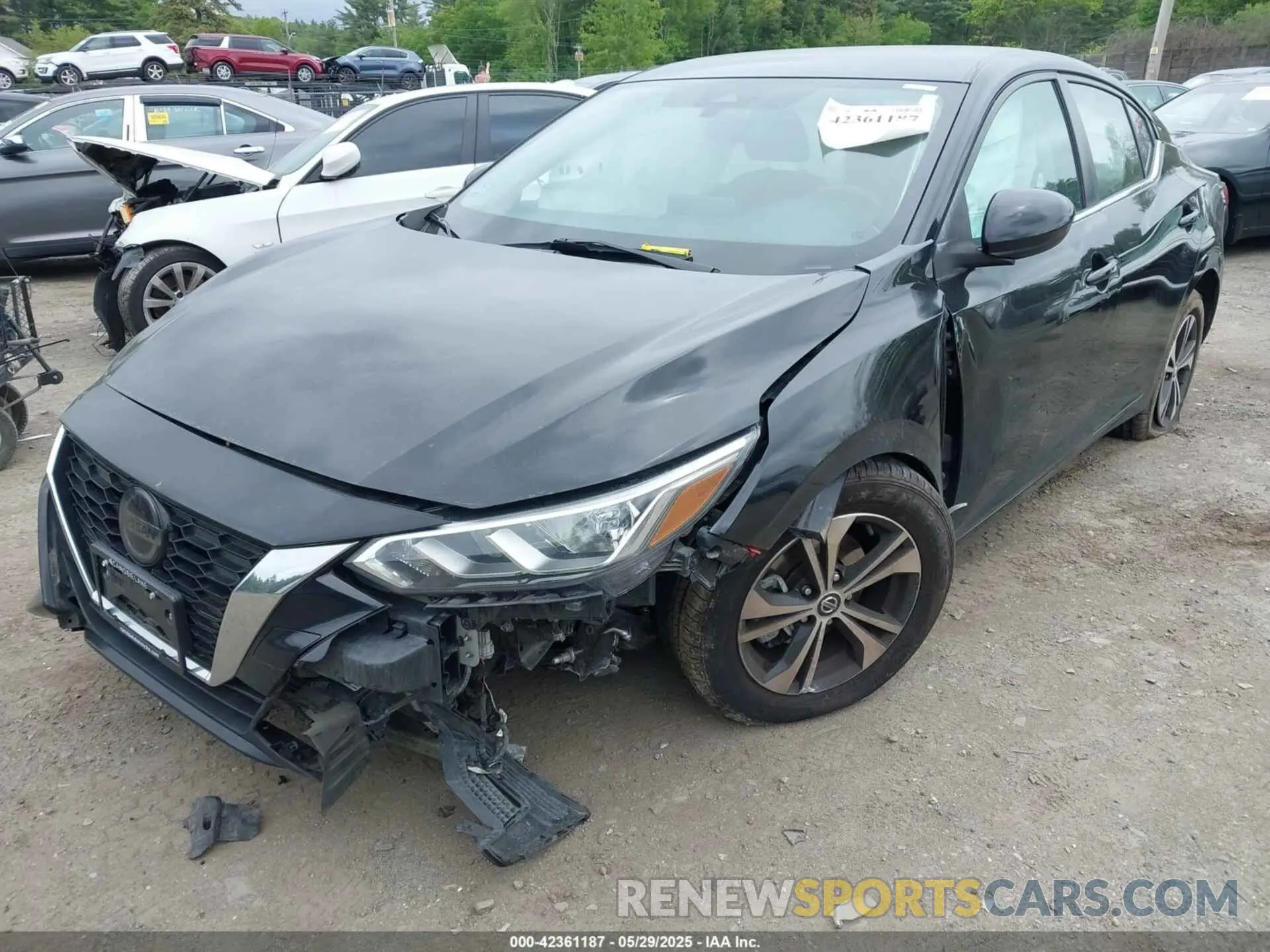6 Photograph of a damaged car 3N1AB8CV6MY210573 NISSAN SENTRA 2021