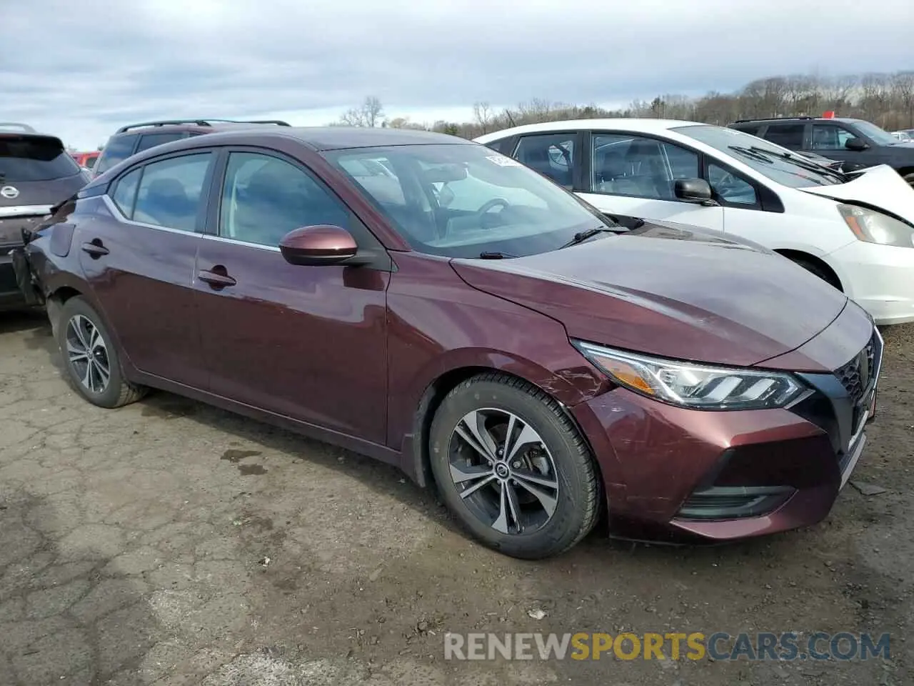 4 Photograph of a damaged car 3N1AB8CV6MY210816 NISSAN SENTRA 2021
