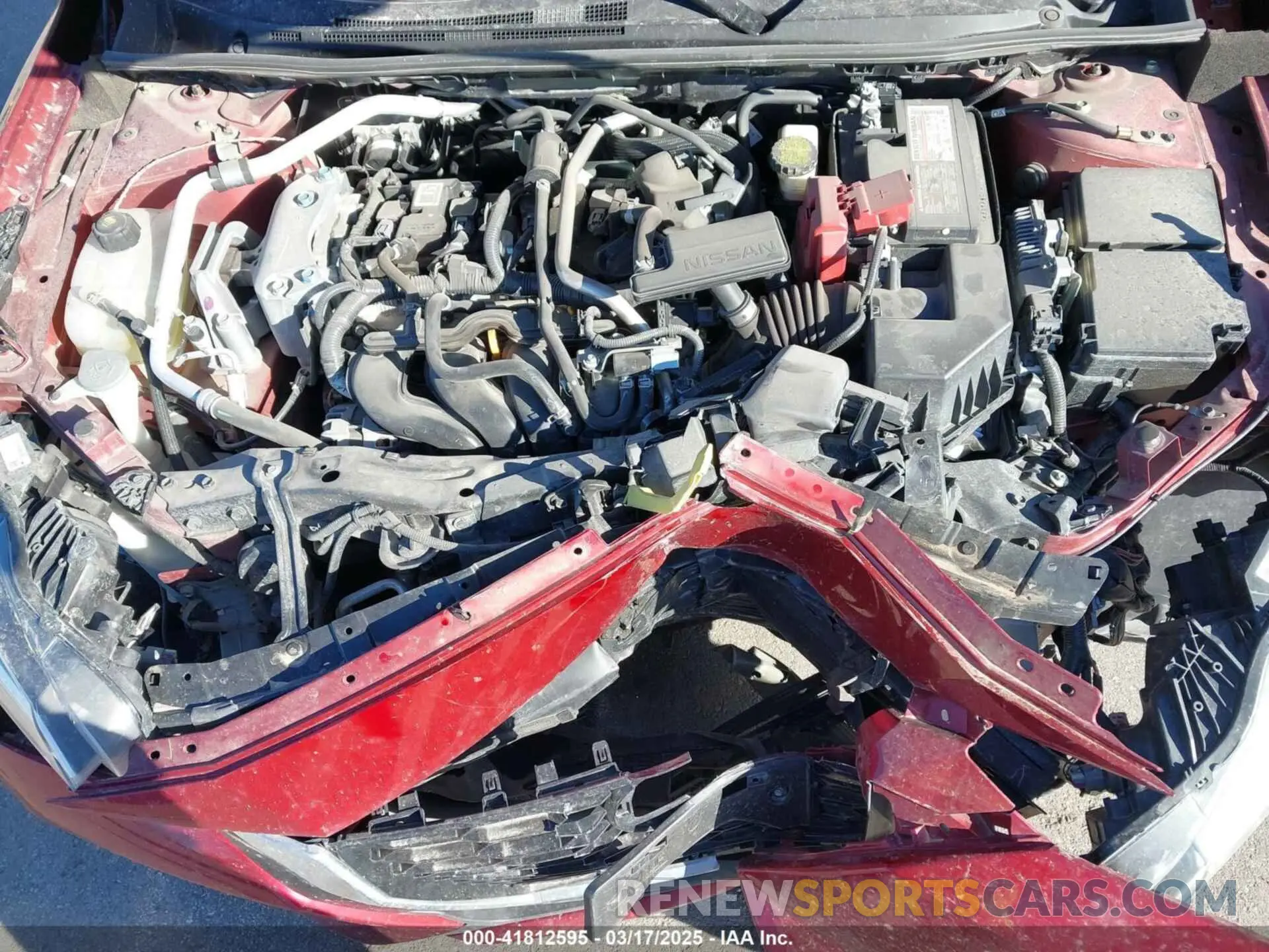 10 Photograph of a damaged car 3N1AB8CV6MY213814 NISSAN SENTRA 2021