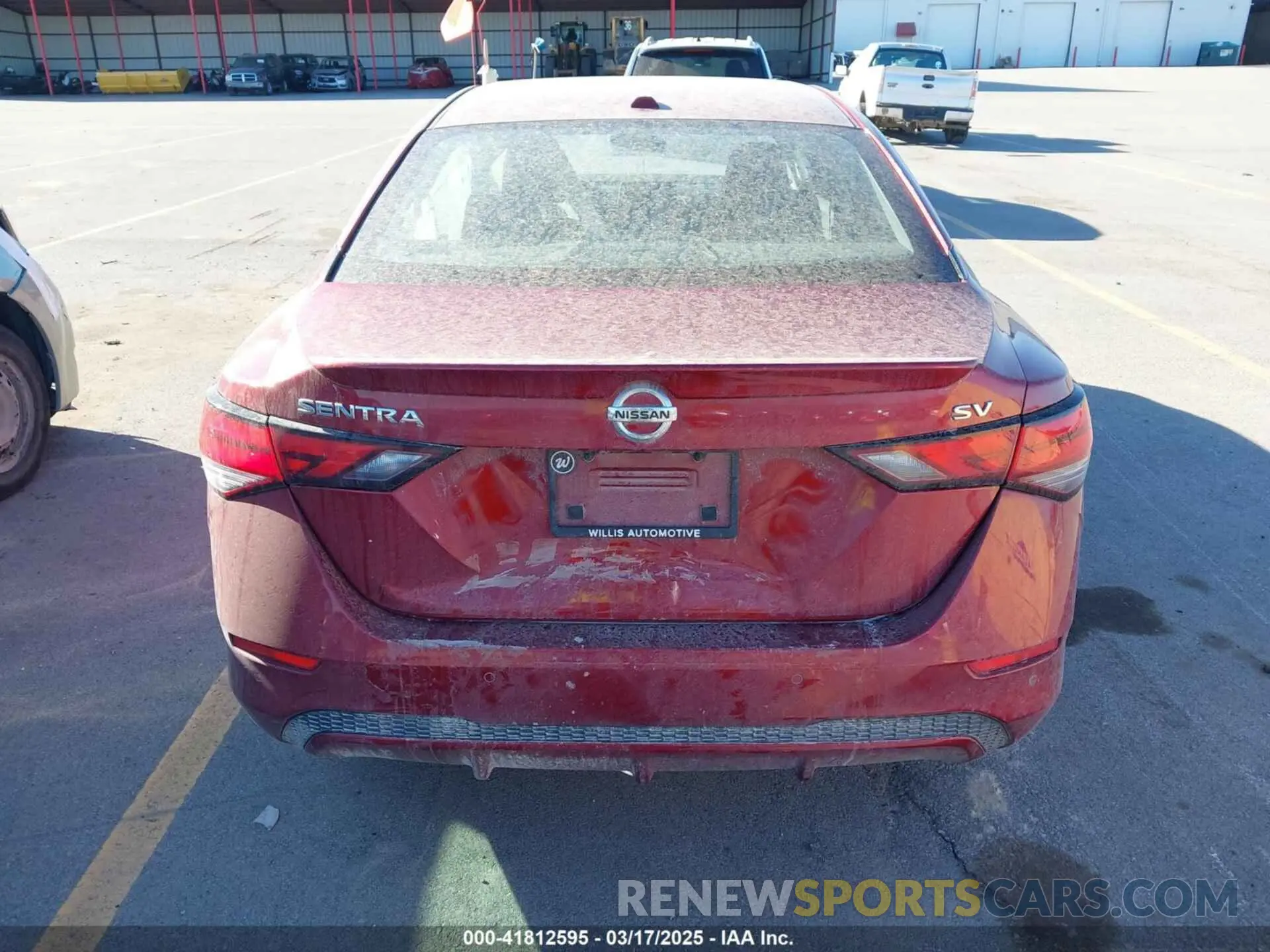 16 Photograph of a damaged car 3N1AB8CV6MY213814 NISSAN SENTRA 2021