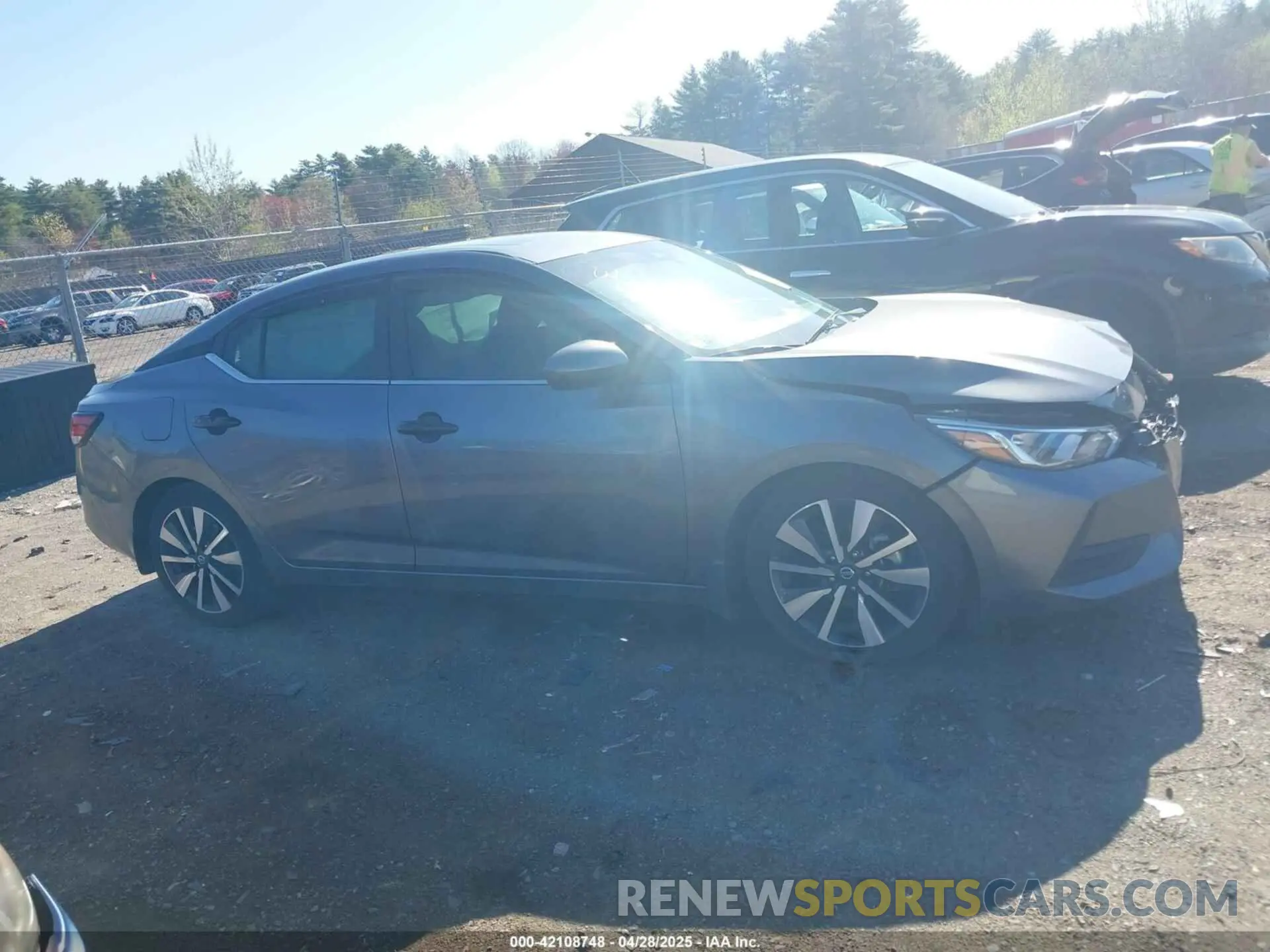 13 Photograph of a damaged car 3N1AB8CV6MY218706 NISSAN SENTRA 2021