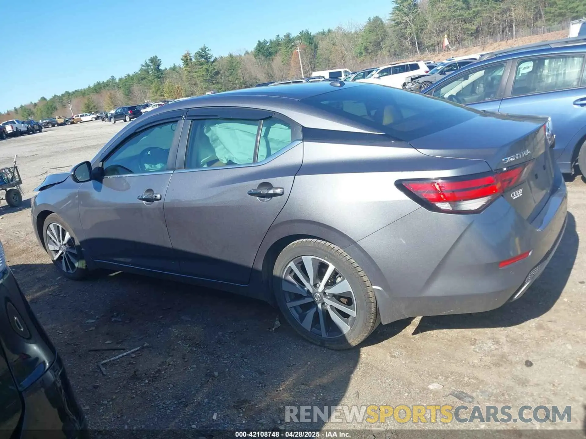 14 Photograph of a damaged car 3N1AB8CV6MY218706 NISSAN SENTRA 2021