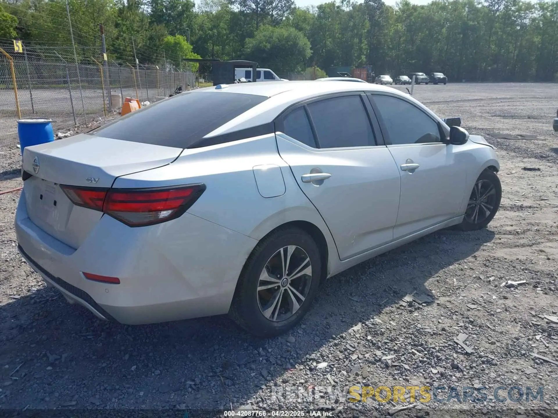4 Photograph of a damaged car 3N1AB8CV6MY220228 NISSAN SENTRA 2021