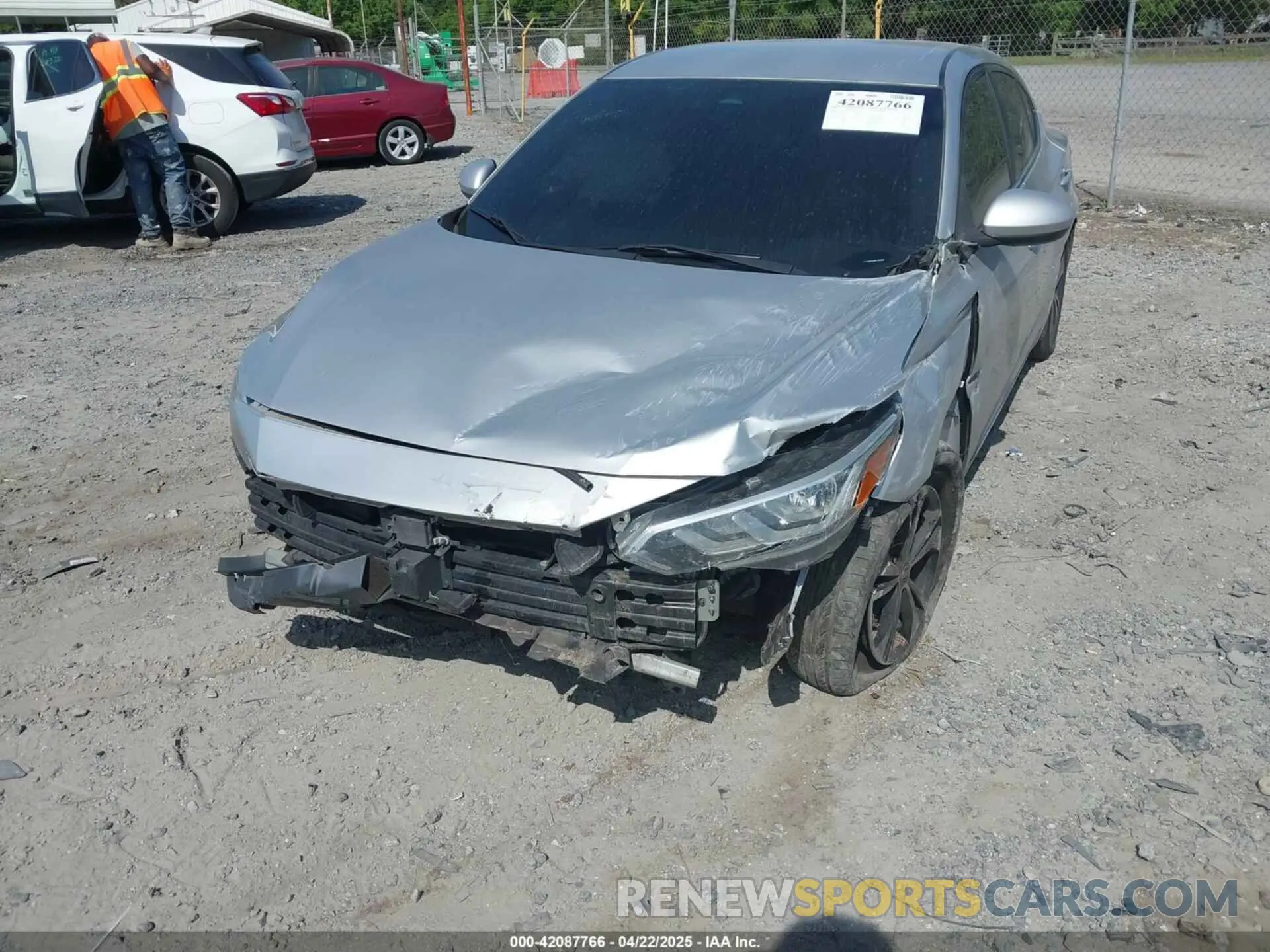 6 Photograph of a damaged car 3N1AB8CV6MY220228 NISSAN SENTRA 2021