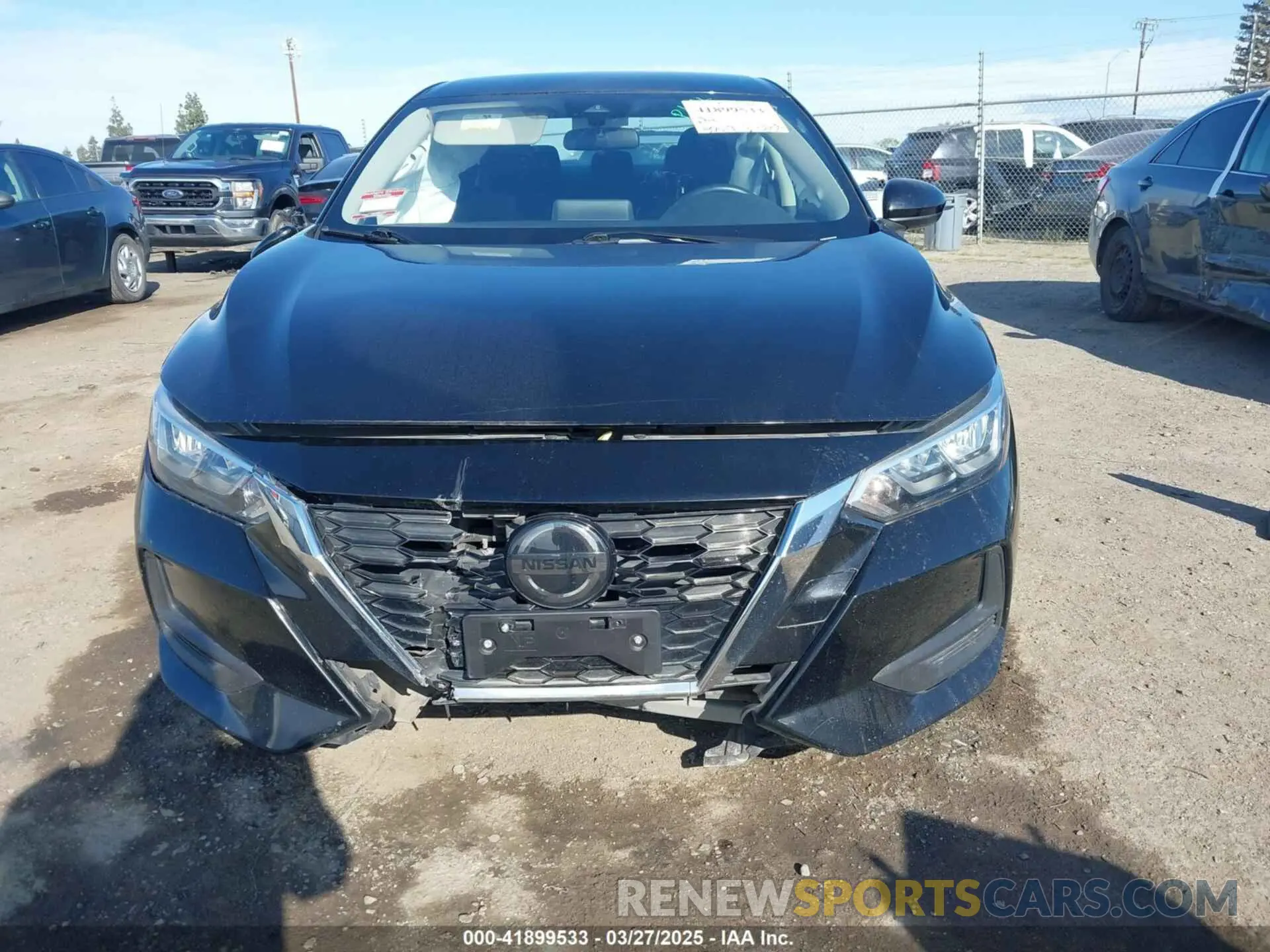 12 Photograph of a damaged car 3N1AB8CV6MY221587 NISSAN SENTRA 2021