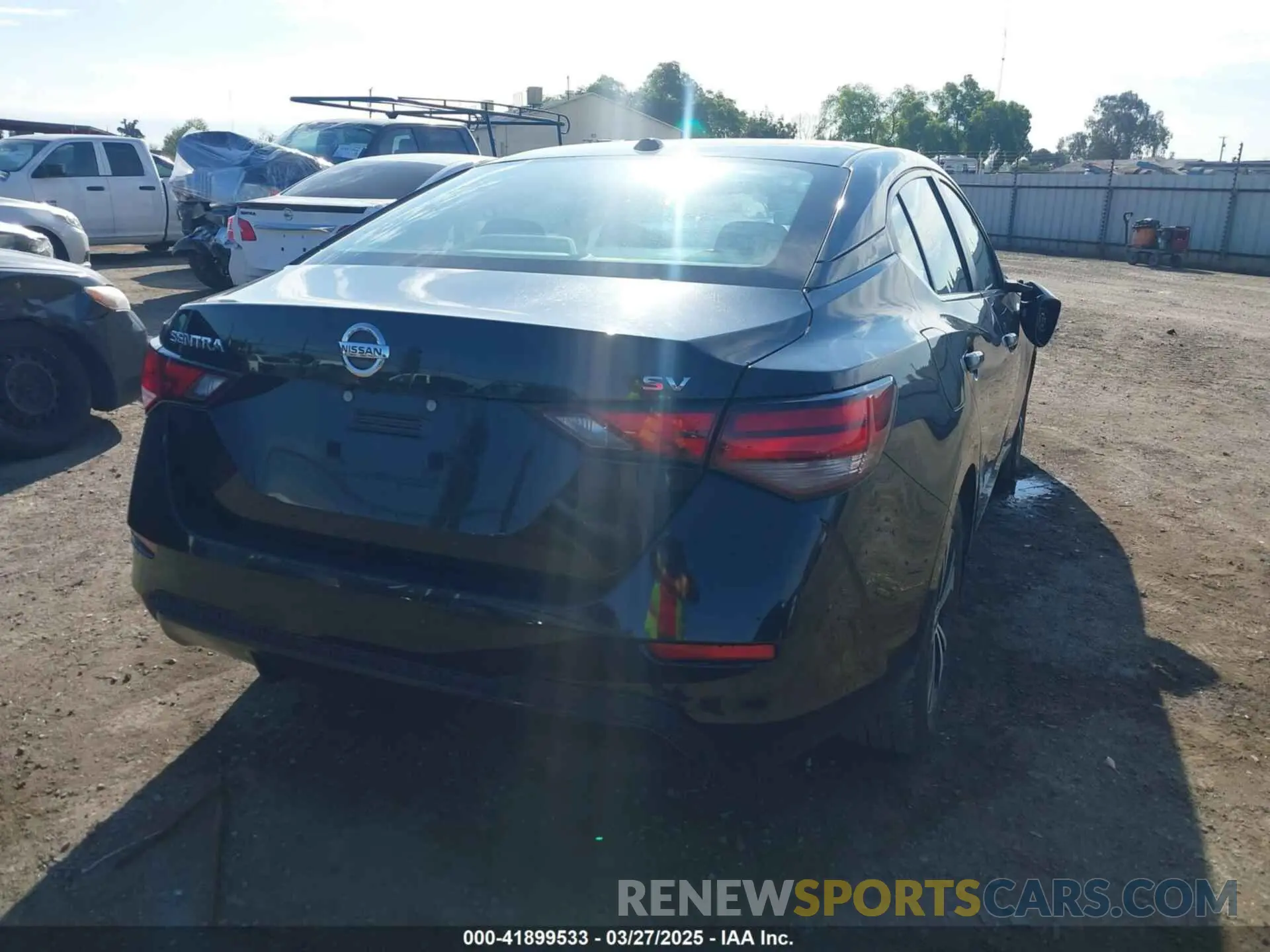 4 Photograph of a damaged car 3N1AB8CV6MY221587 NISSAN SENTRA 2021