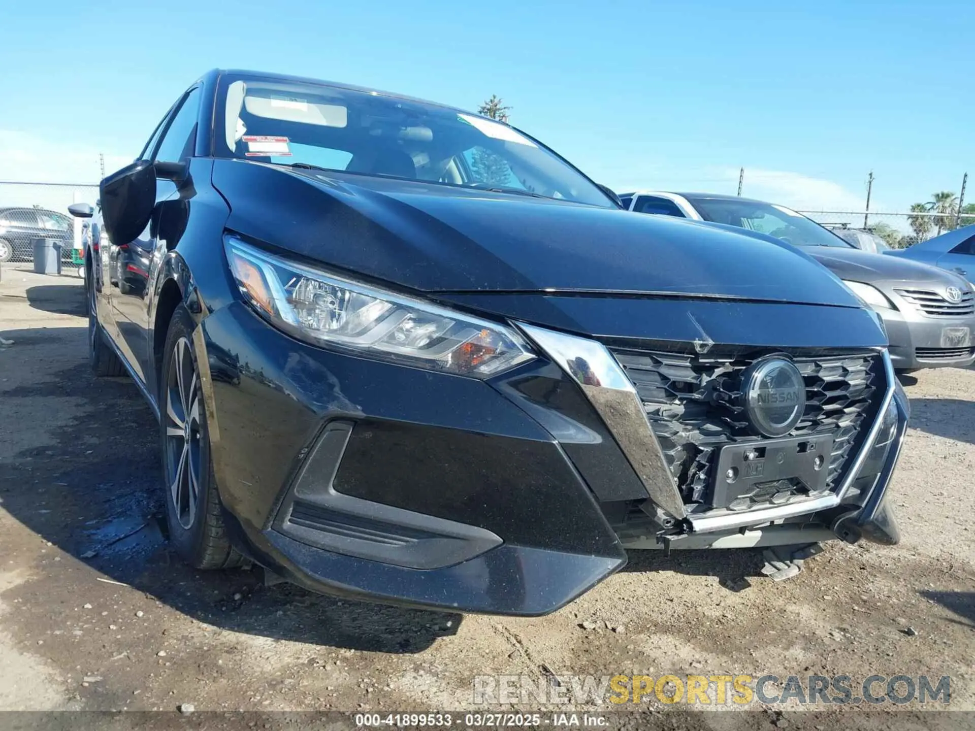 6 Photograph of a damaged car 3N1AB8CV6MY221587 NISSAN SENTRA 2021