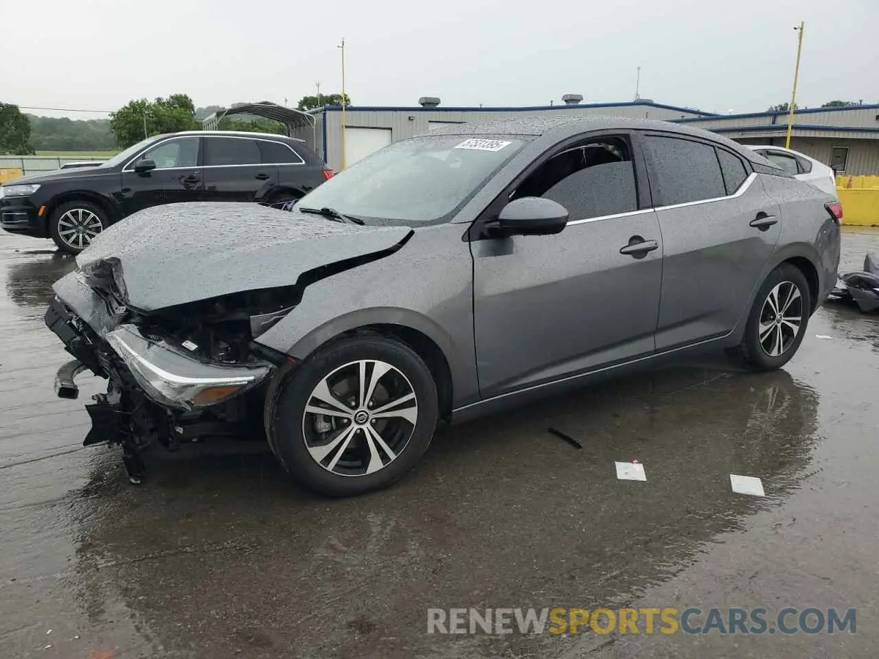 1 Photograph of a damaged car 3N1AB8CV6MY222500 NISSAN SENTRA 2021