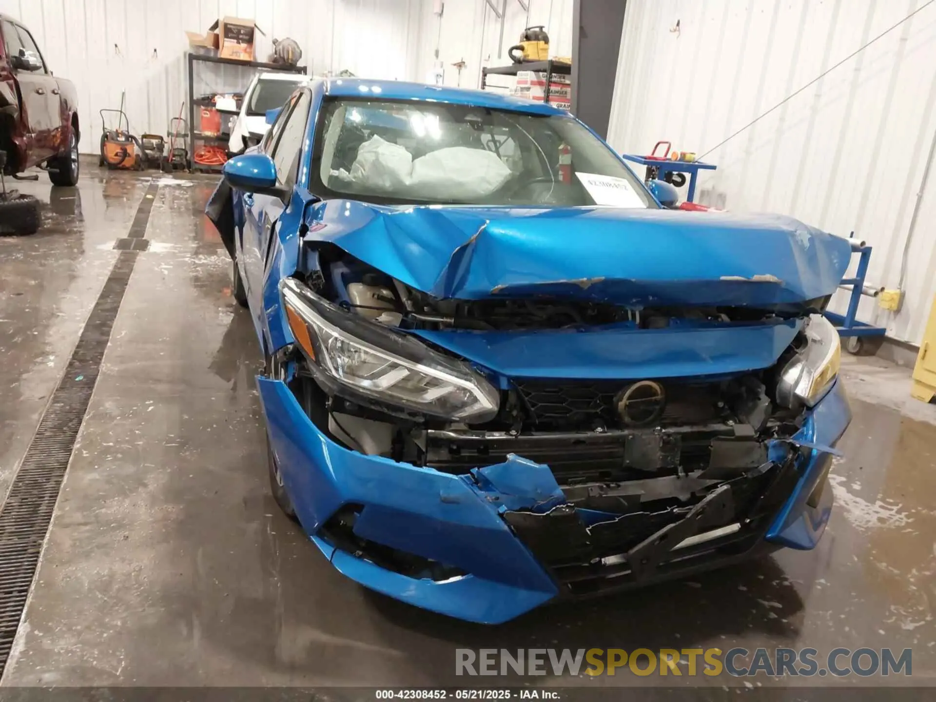 12 Photograph of a damaged car 3N1AB8CV6MY228510 NISSAN SENTRA 2021