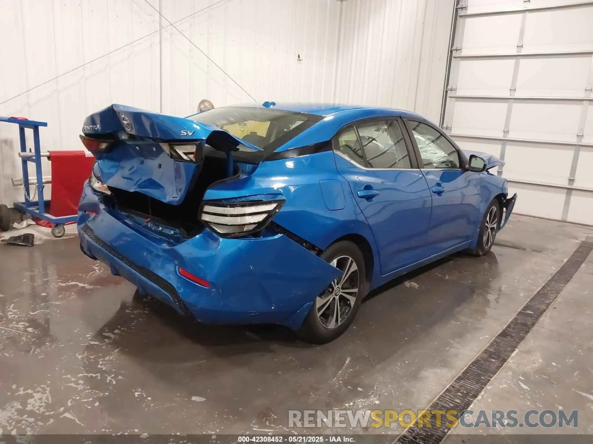 4 Photograph of a damaged car 3N1AB8CV6MY228510 NISSAN SENTRA 2021