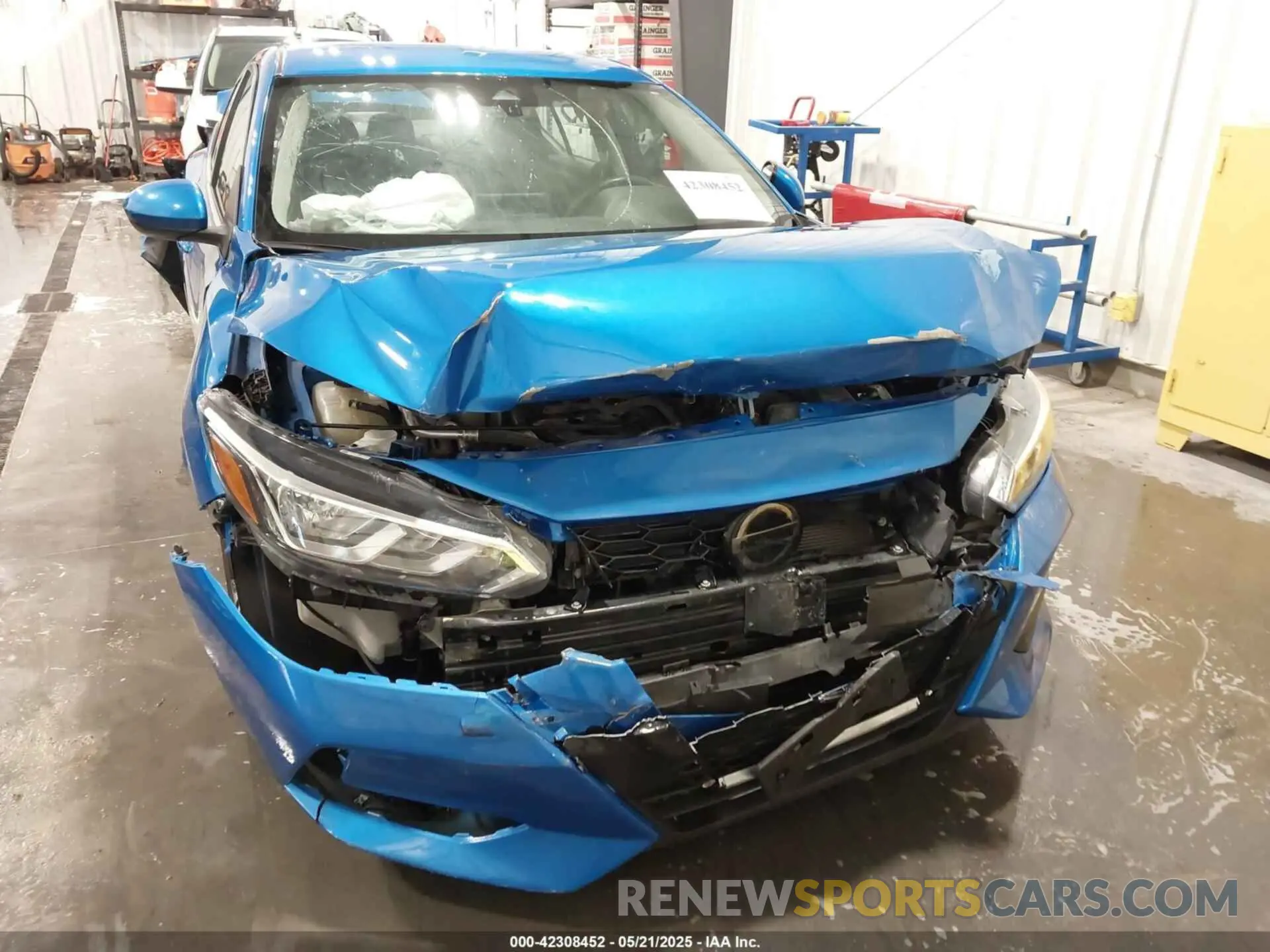 6 Photograph of a damaged car 3N1AB8CV6MY228510 NISSAN SENTRA 2021