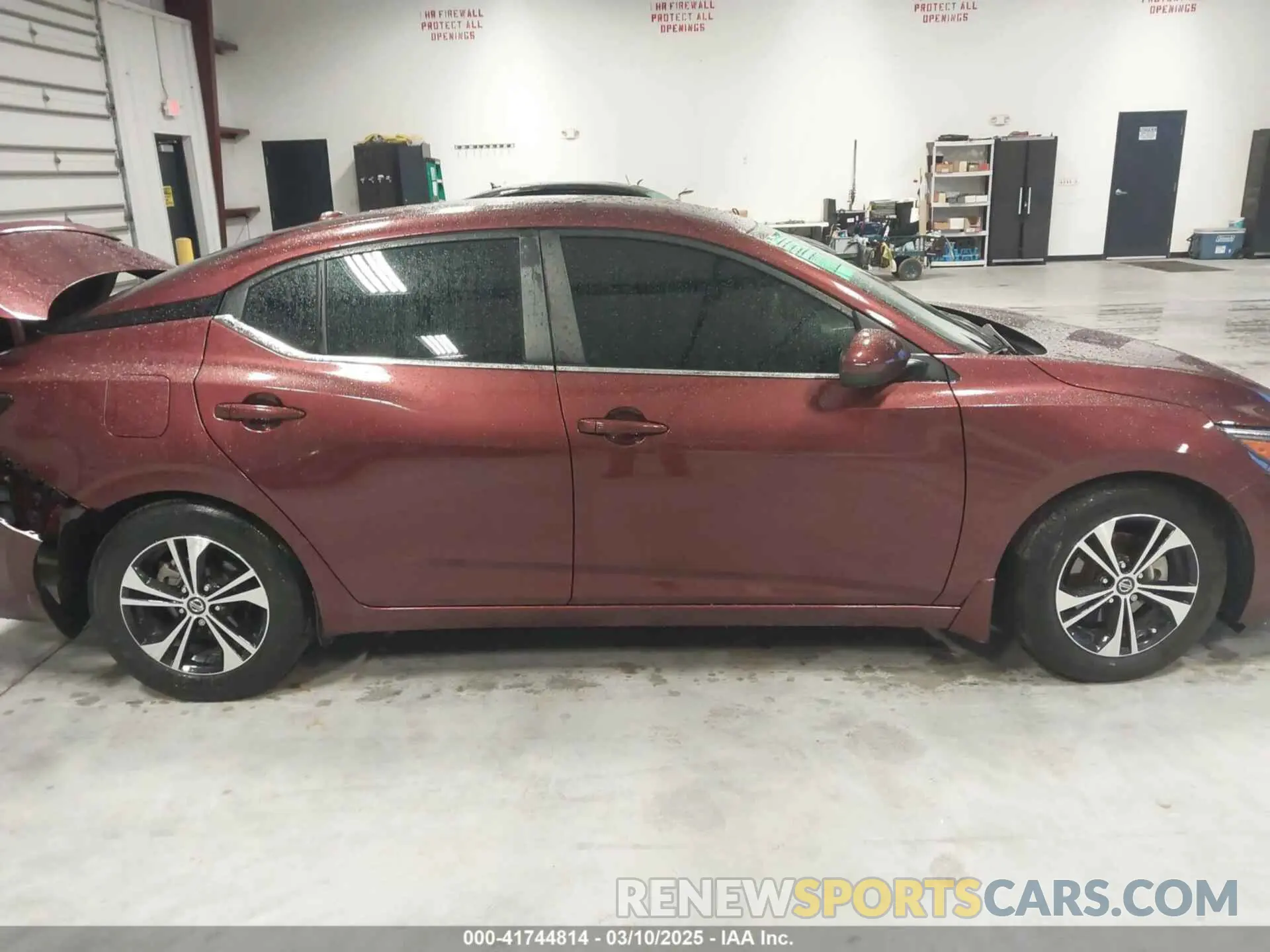 13 Photograph of a damaged car 3N1AB8CV6MY229317 NISSAN SENTRA 2021