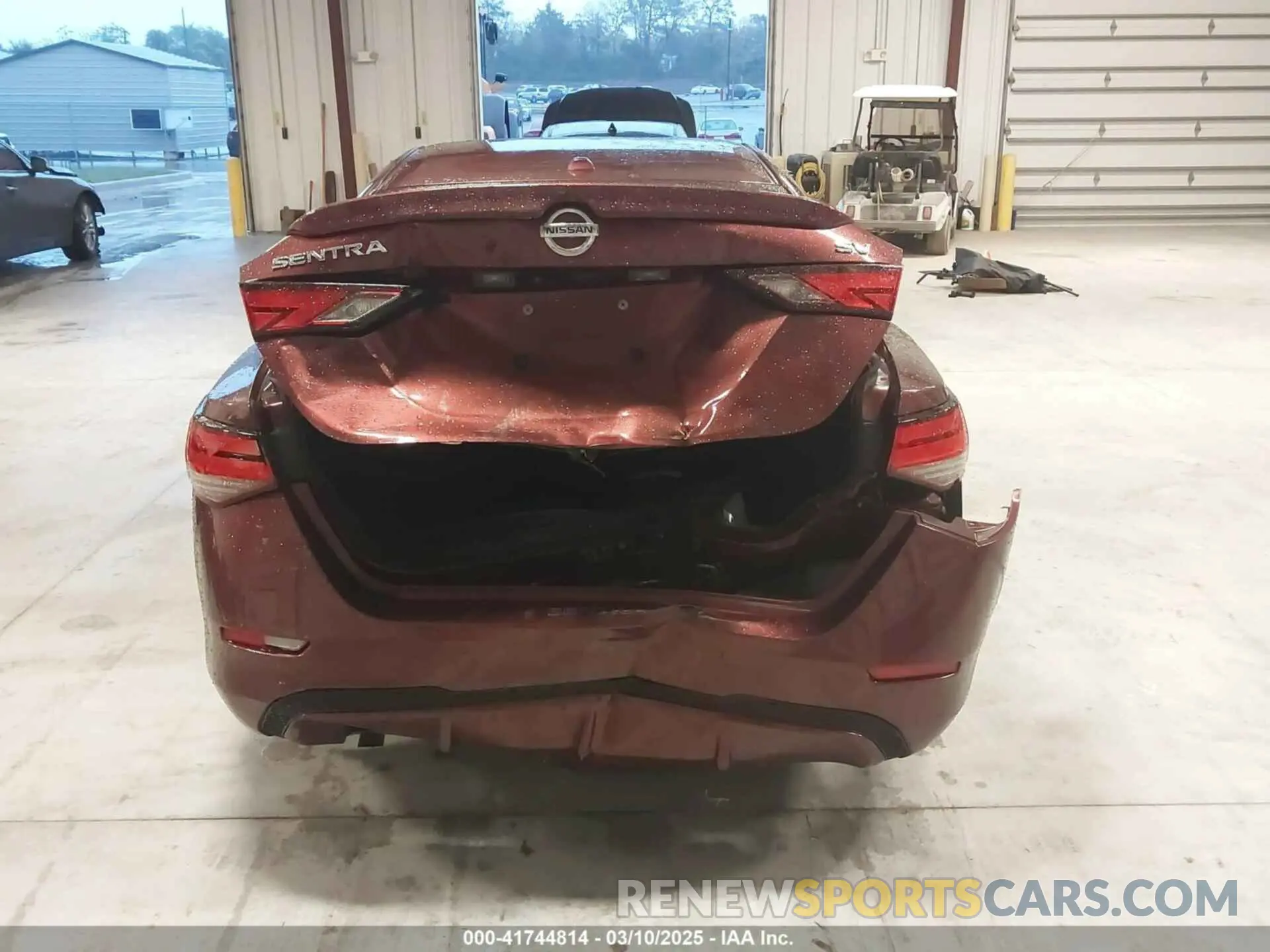 16 Photograph of a damaged car 3N1AB8CV6MY229317 NISSAN SENTRA 2021