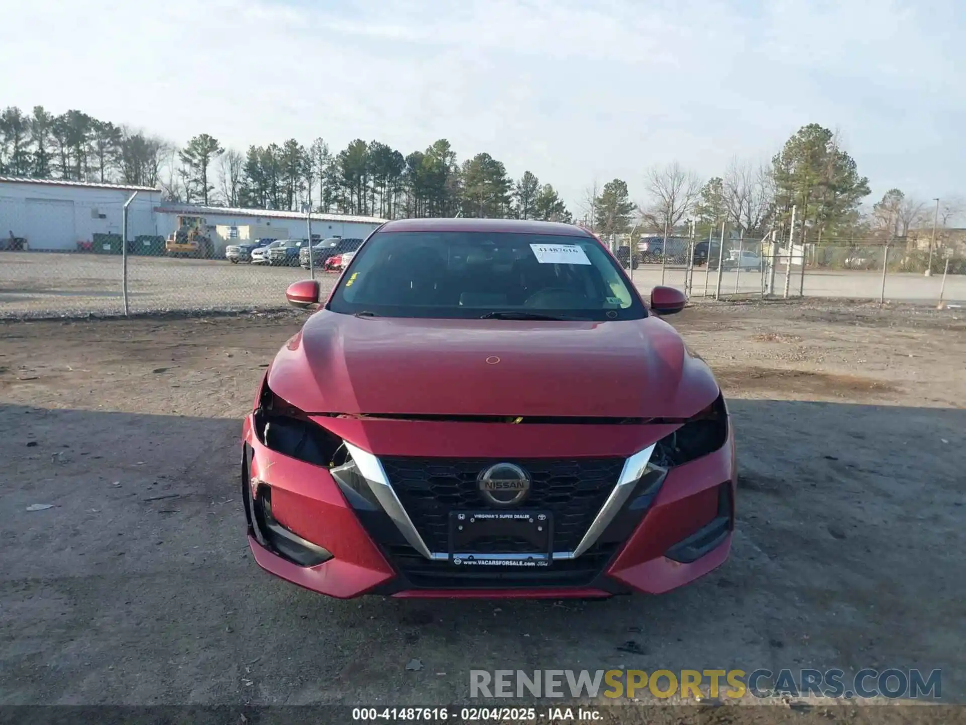 12 Photograph of a damaged car 3N1AB8CV6MY252306 NISSAN SENTRA 2021