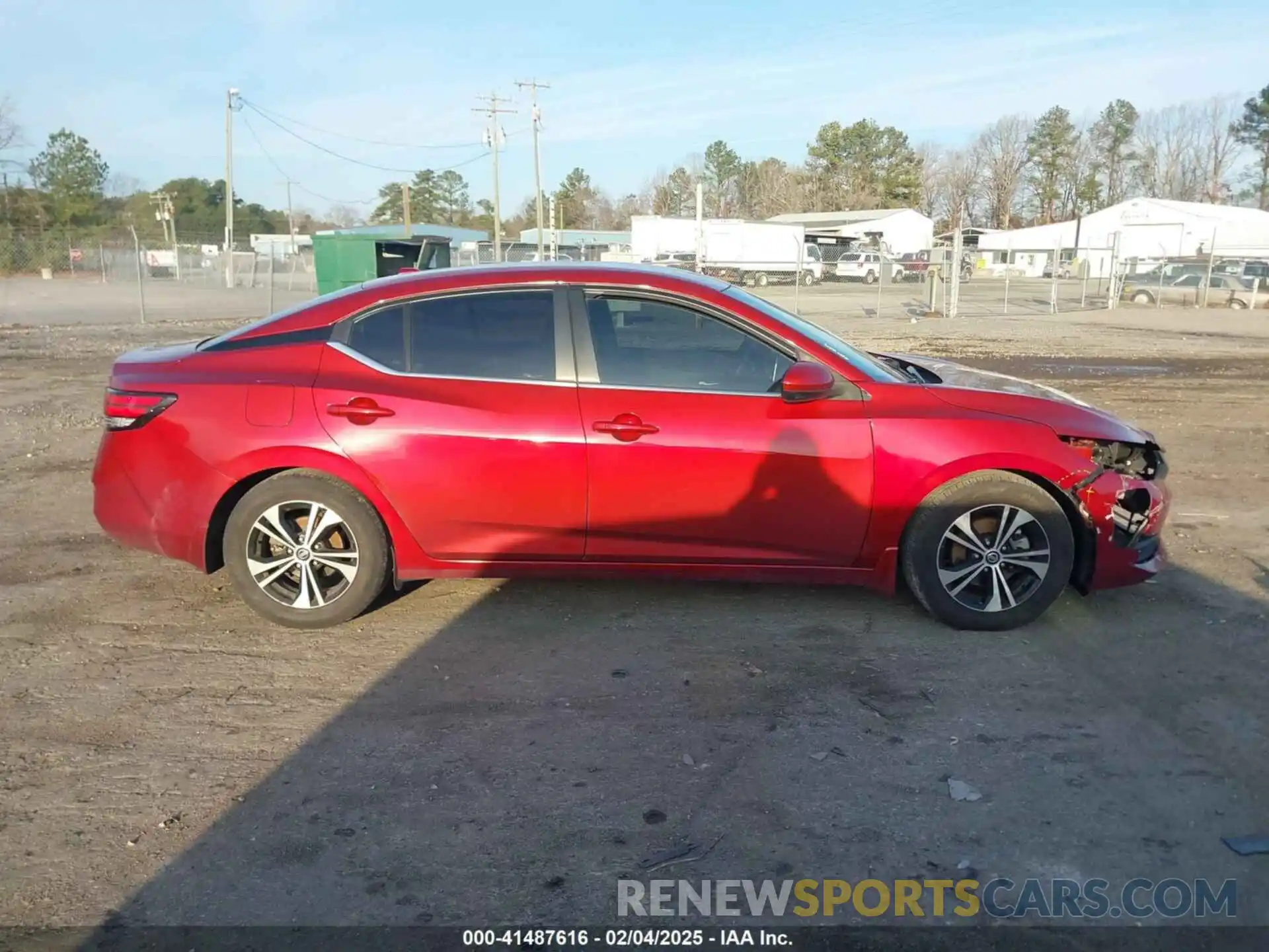 13 Photograph of a damaged car 3N1AB8CV6MY252306 NISSAN SENTRA 2021