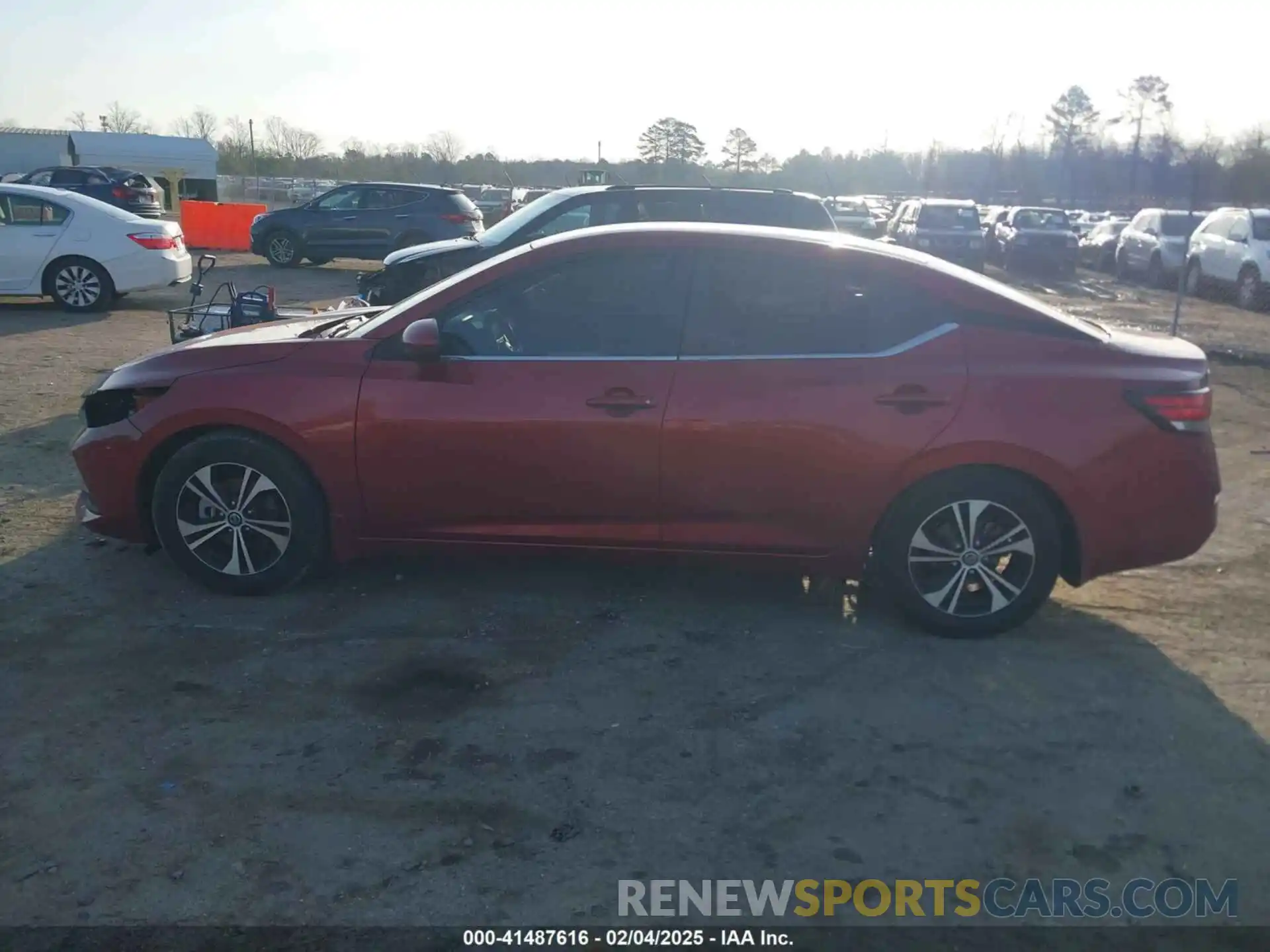 14 Photograph of a damaged car 3N1AB8CV6MY252306 NISSAN SENTRA 2021