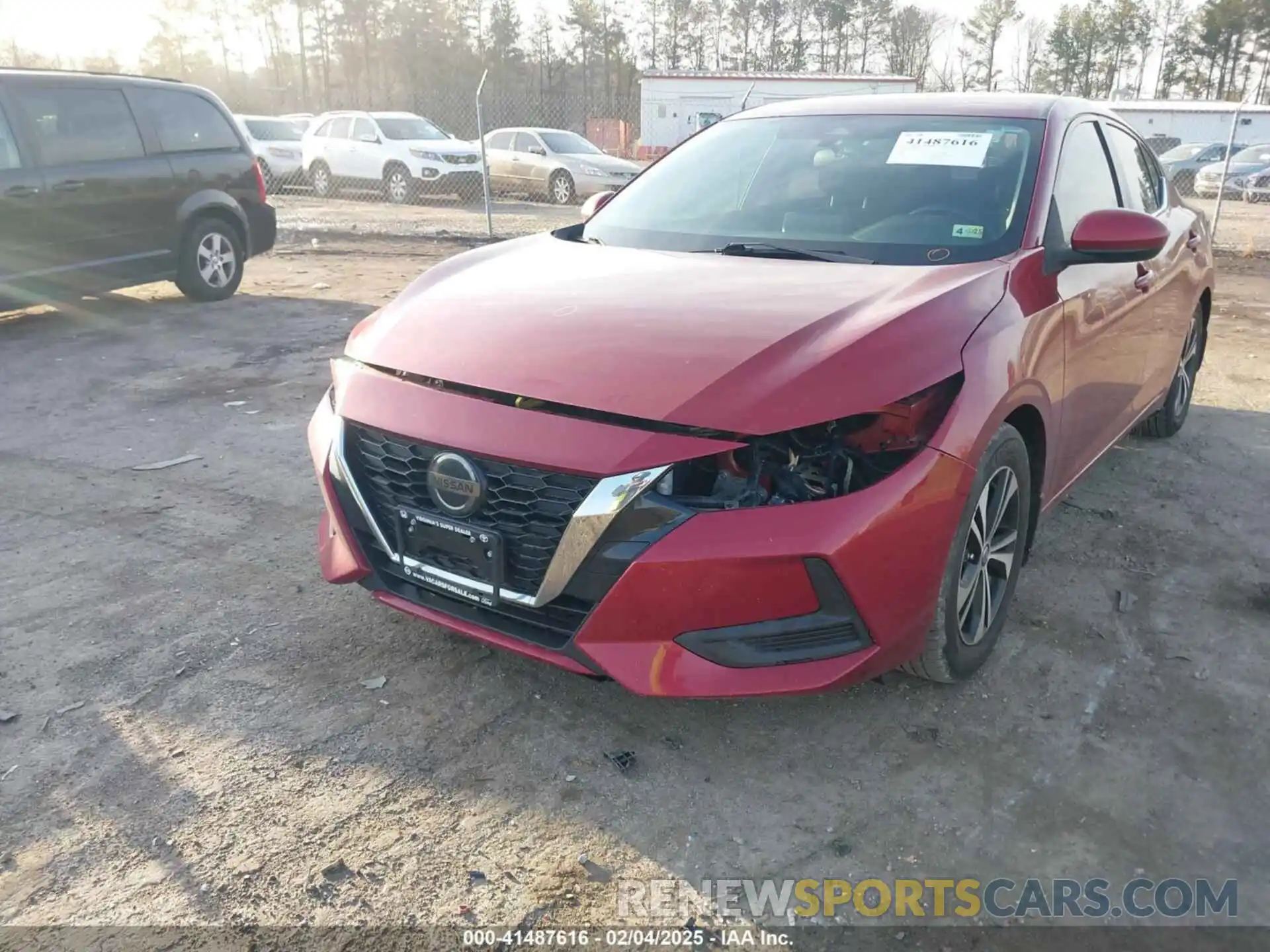 6 Photograph of a damaged car 3N1AB8CV6MY252306 NISSAN SENTRA 2021