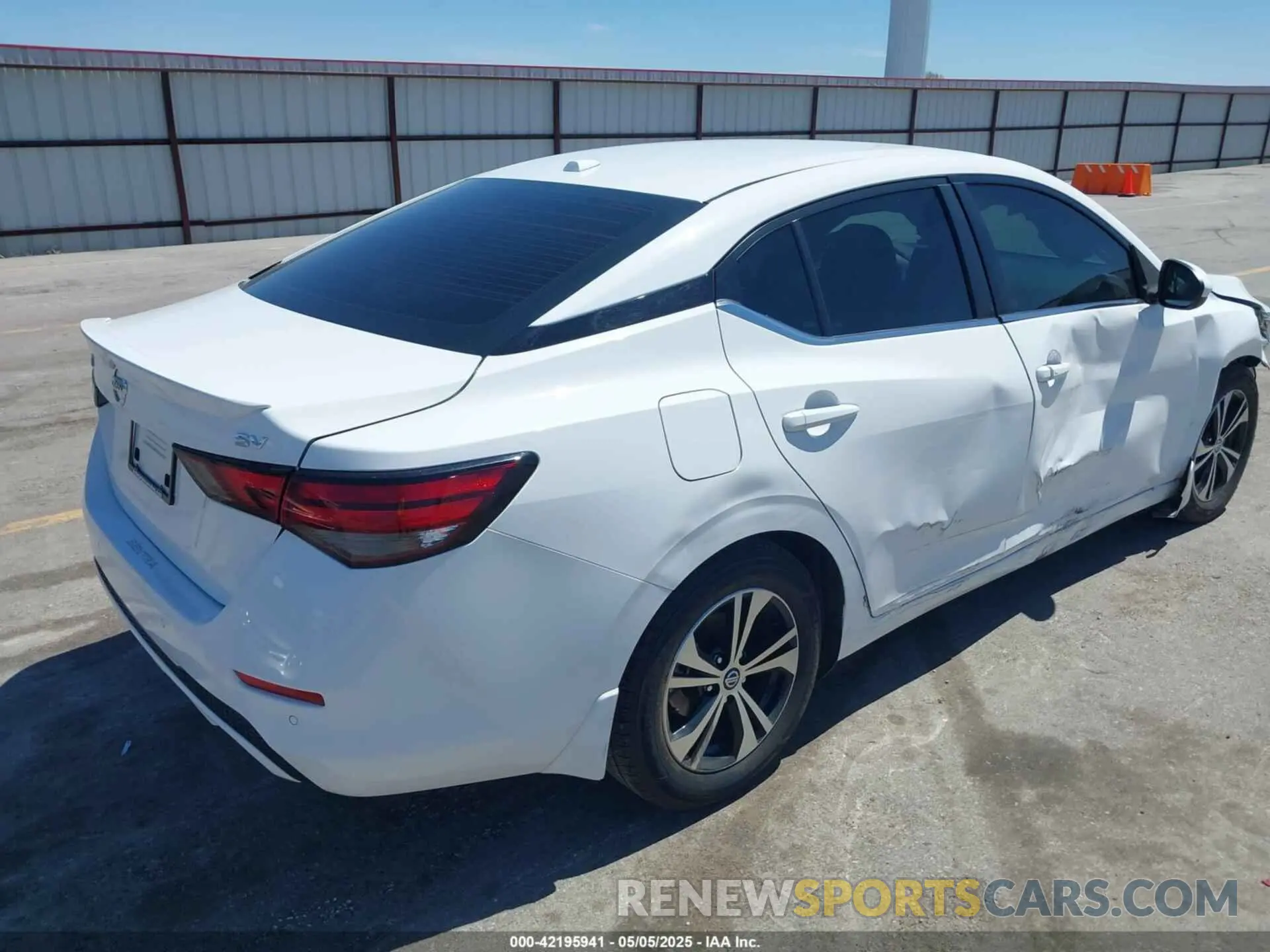 4 Photograph of a damaged car 3N1AB8CV6MY253679 NISSAN SENTRA 2021
