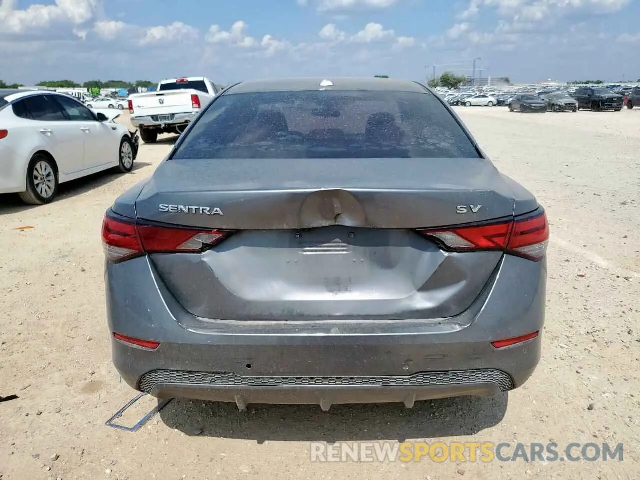 6 Photograph of a damaged car 3N1AB8CV6MY266769 NISSAN SENTRA 2021