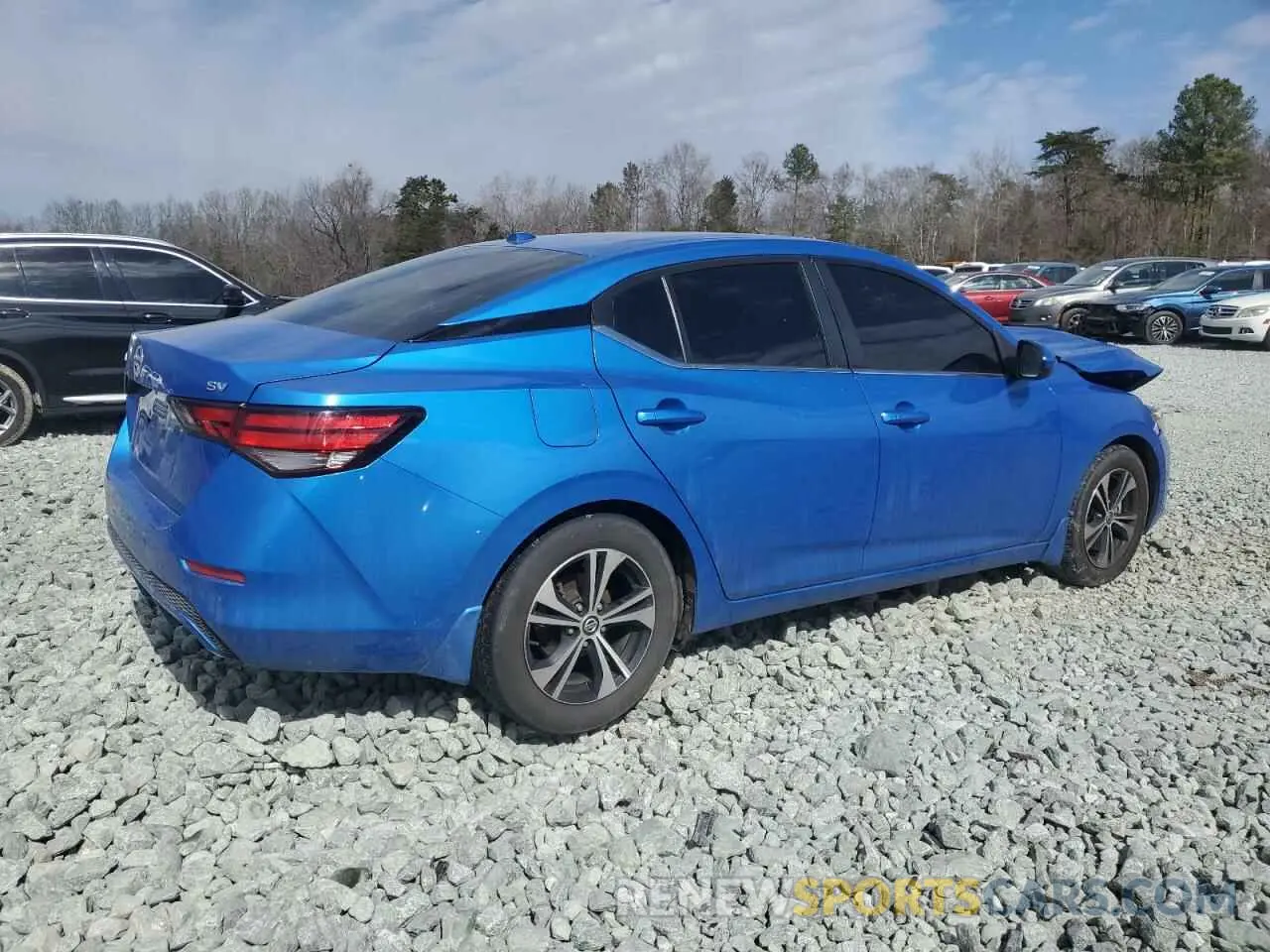 3 Photograph of a damaged car 3N1AB8CV6MY267081 NISSAN SENTRA 2021