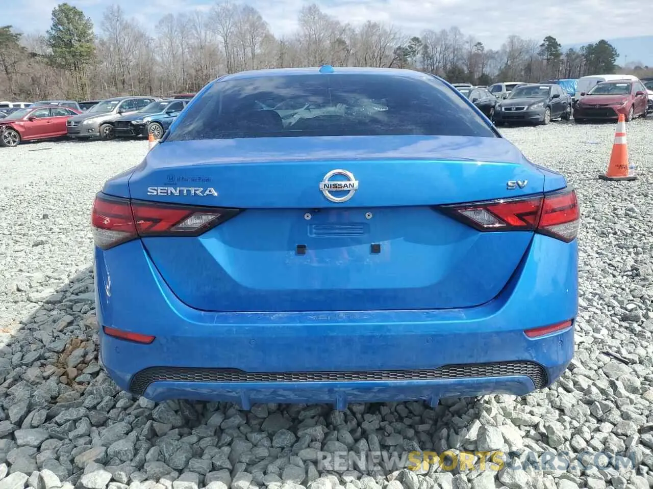 6 Photograph of a damaged car 3N1AB8CV6MY267081 NISSAN SENTRA 2021