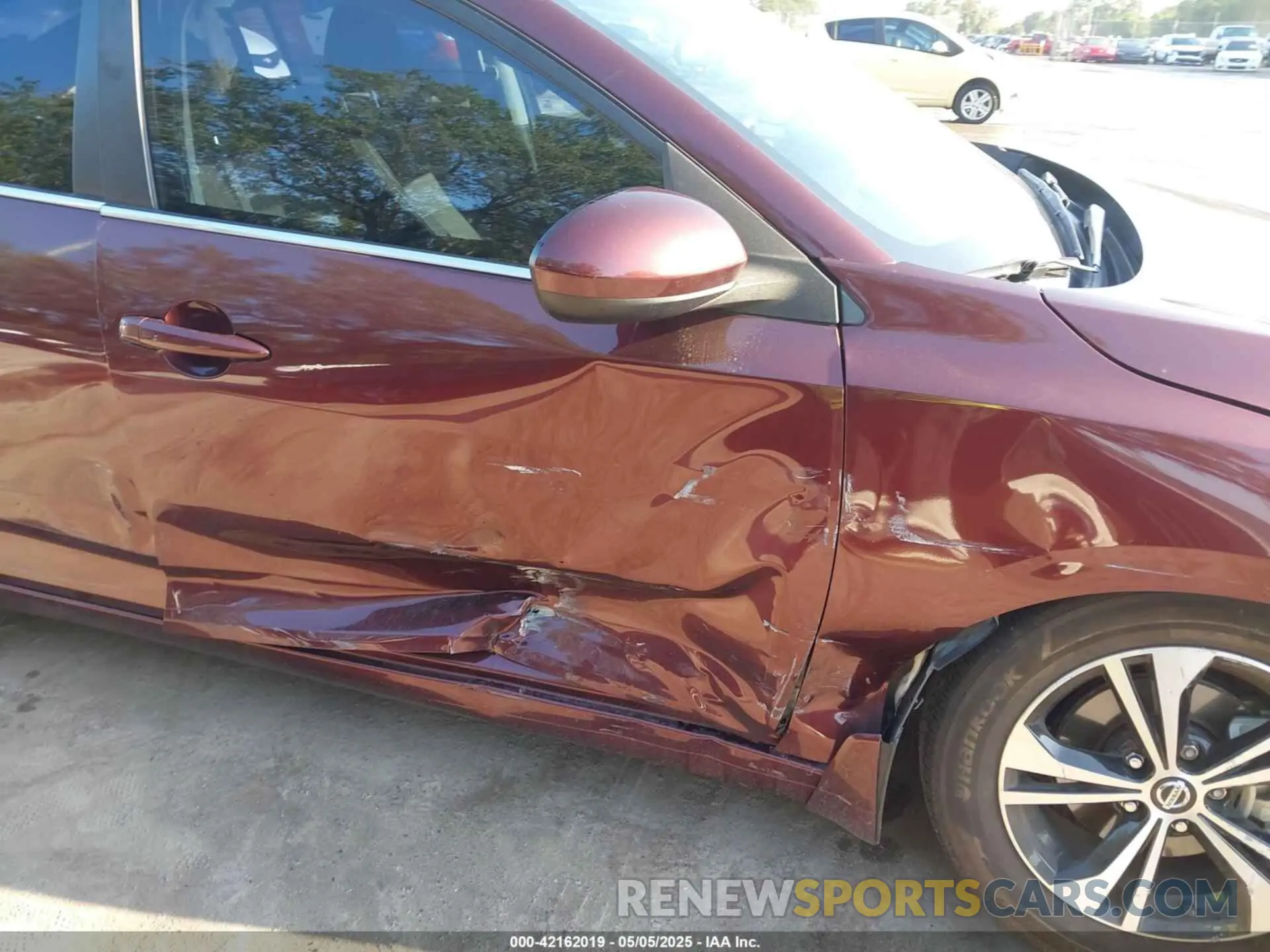 6 Photograph of a damaged car 3N1AB8CV6MY267856 NISSAN SENTRA 2021