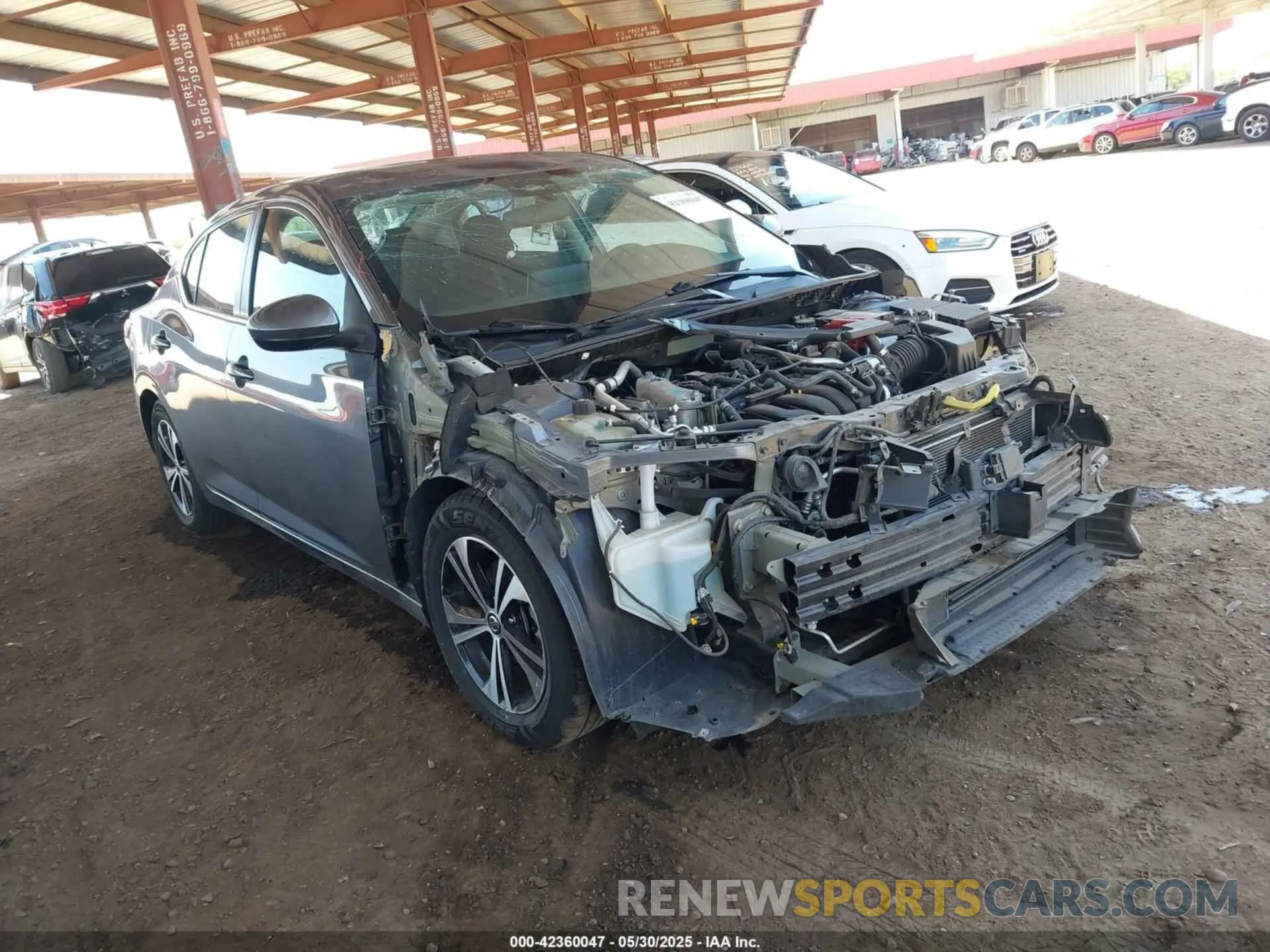 1 Photograph of a damaged car 3N1AB8CV6MY269509 NISSAN SENTRA 2021