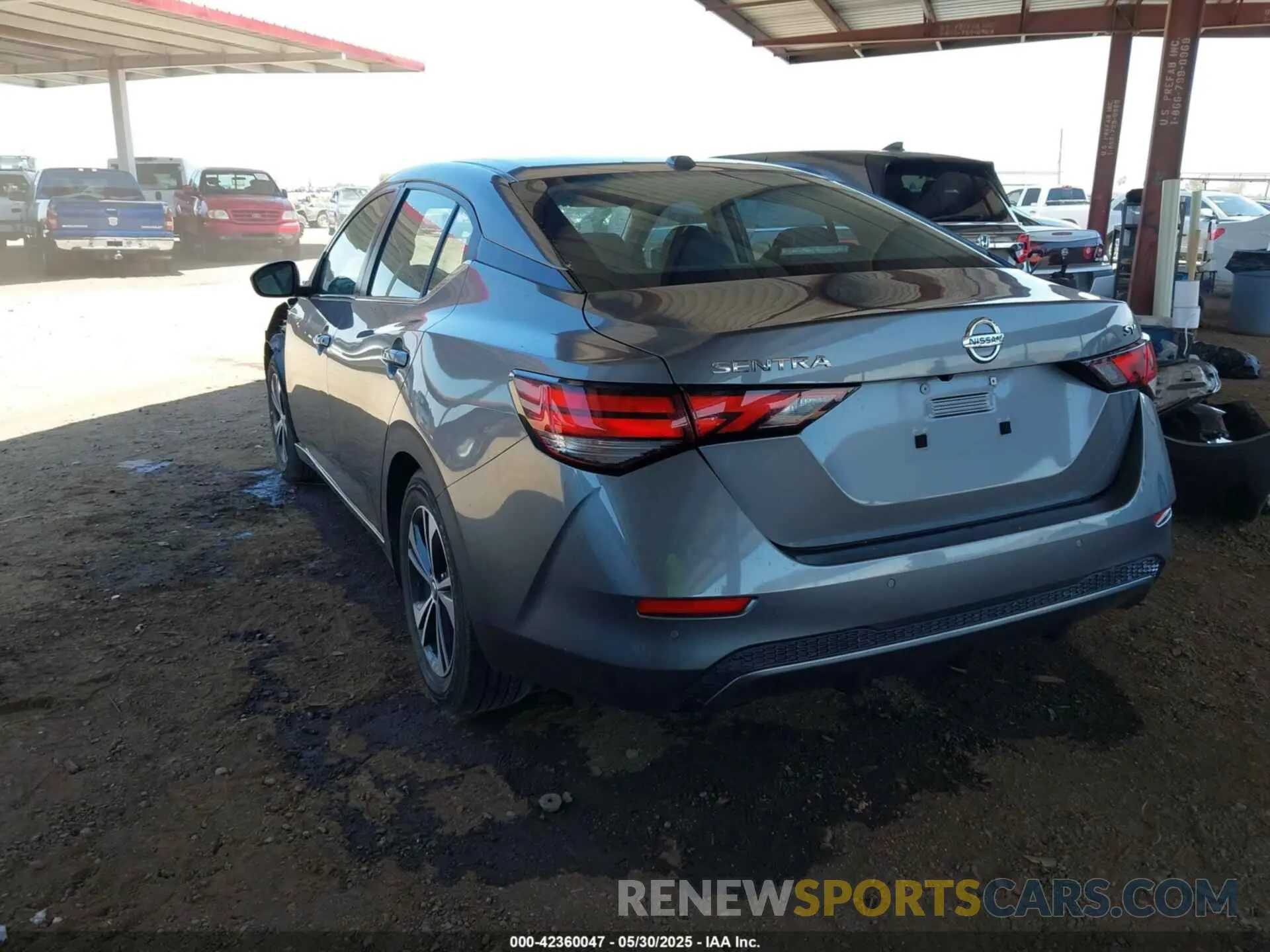 3 Photograph of a damaged car 3N1AB8CV6MY269509 NISSAN SENTRA 2021