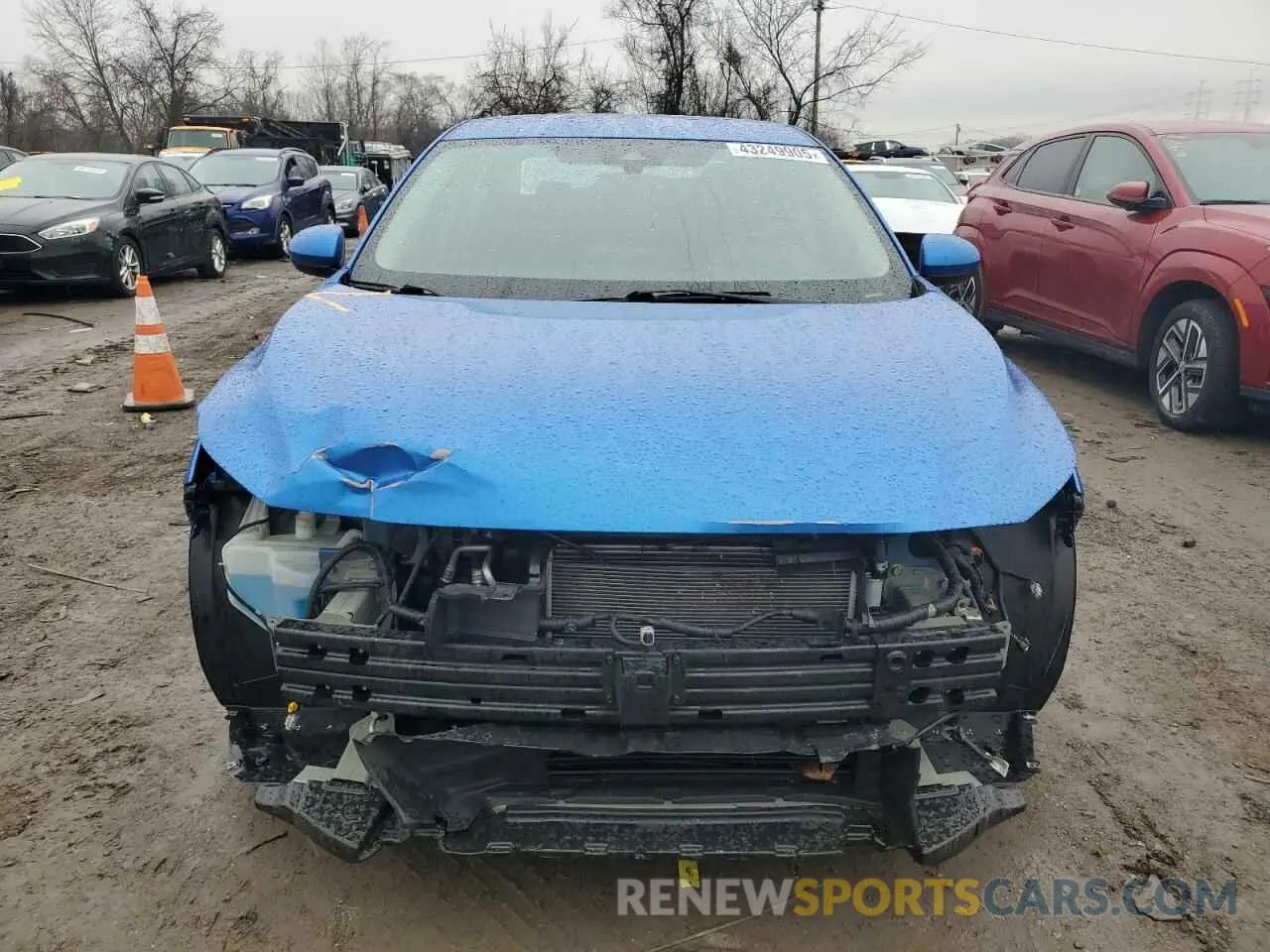 5 Photograph of a damaged car 3N1AB8CV6MY272331 NISSAN SENTRA 2021