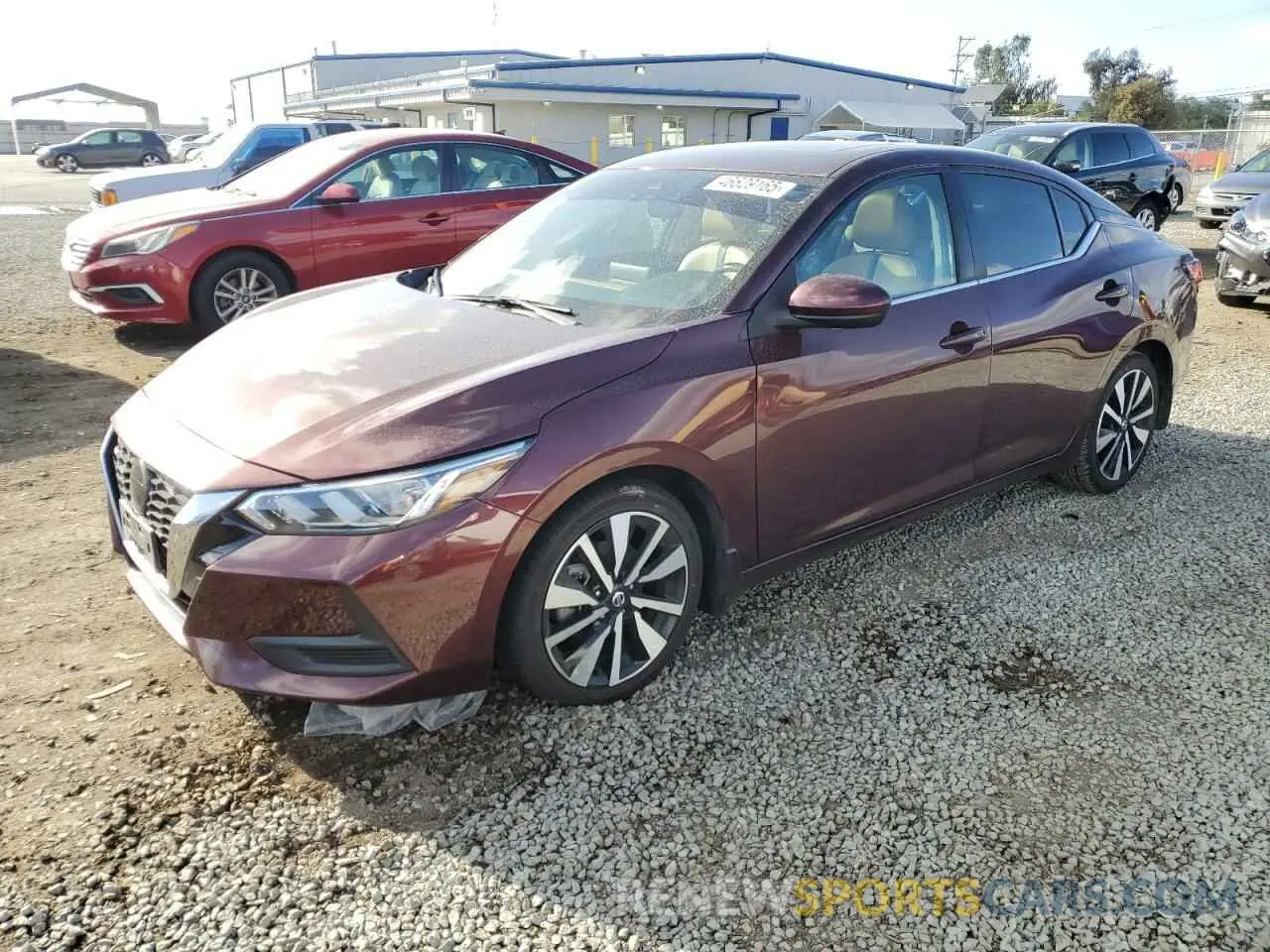 1 Photograph of a damaged car 3N1AB8CV6MY275892 NISSAN SENTRA 2021