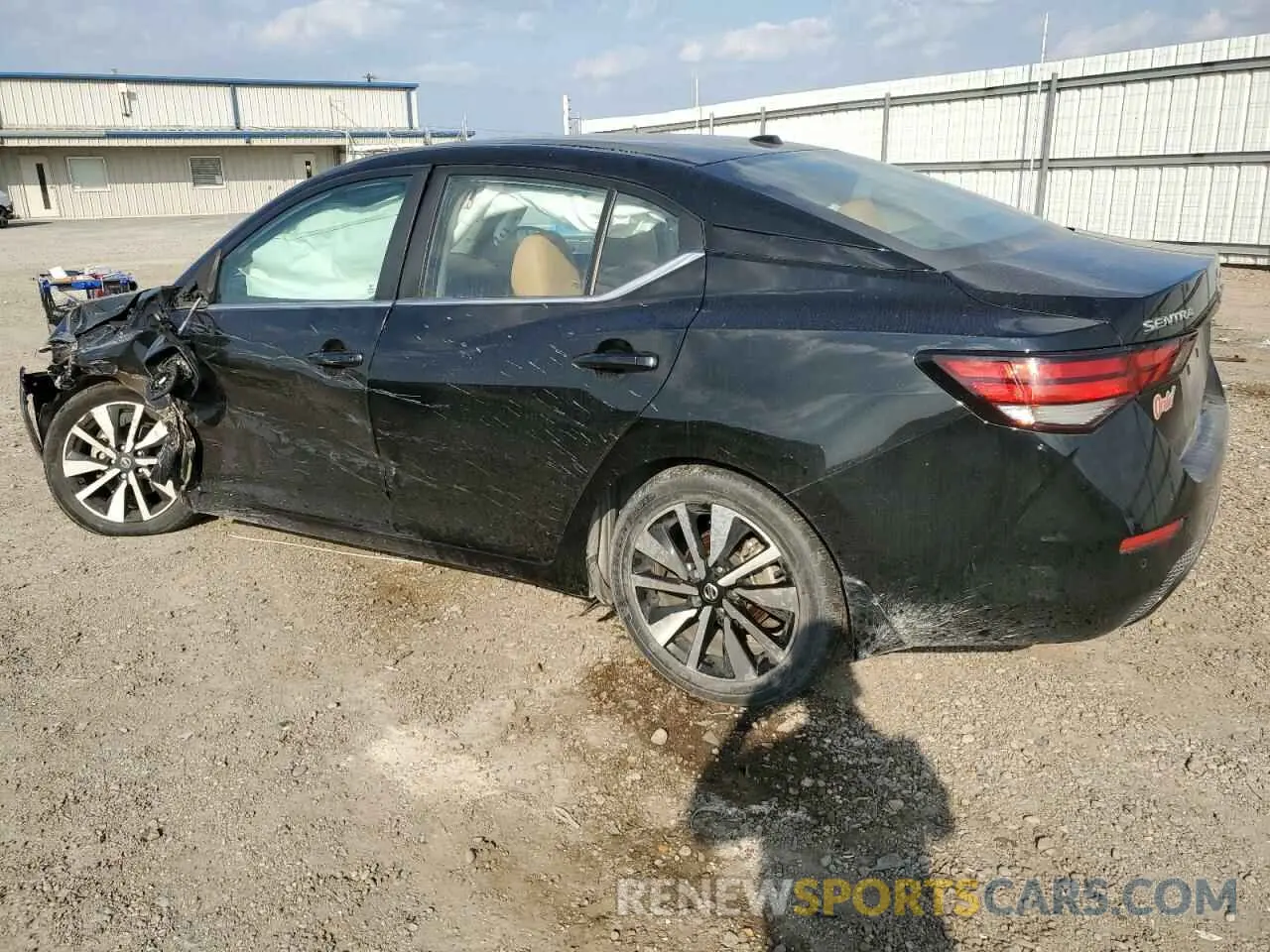 2 Photograph of a damaged car 3N1AB8CV6MY290277 NISSAN SENTRA 2021