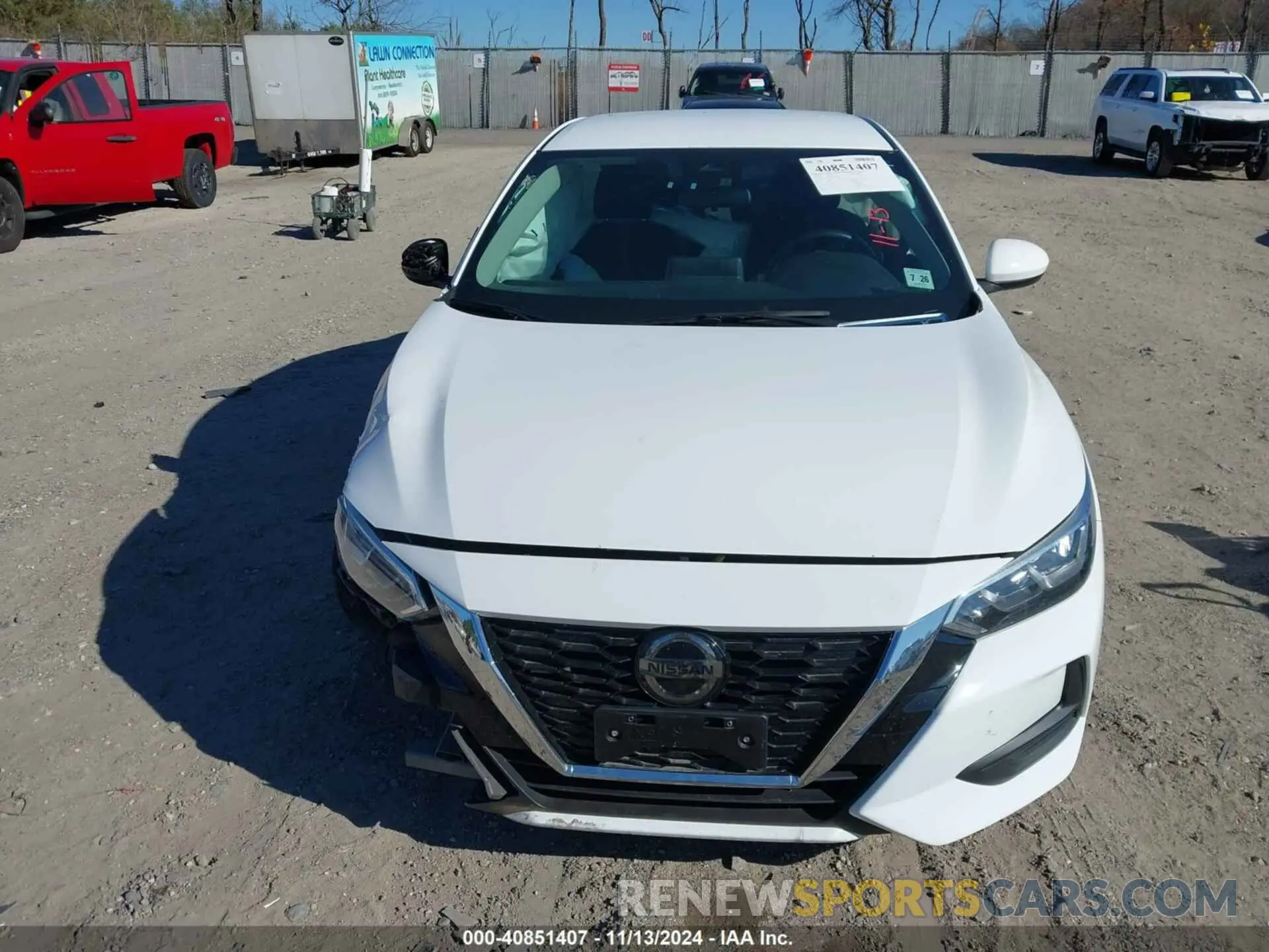 12 Photograph of a damaged car 3N1AB8CV6MY292420 NISSAN SENTRA 2021